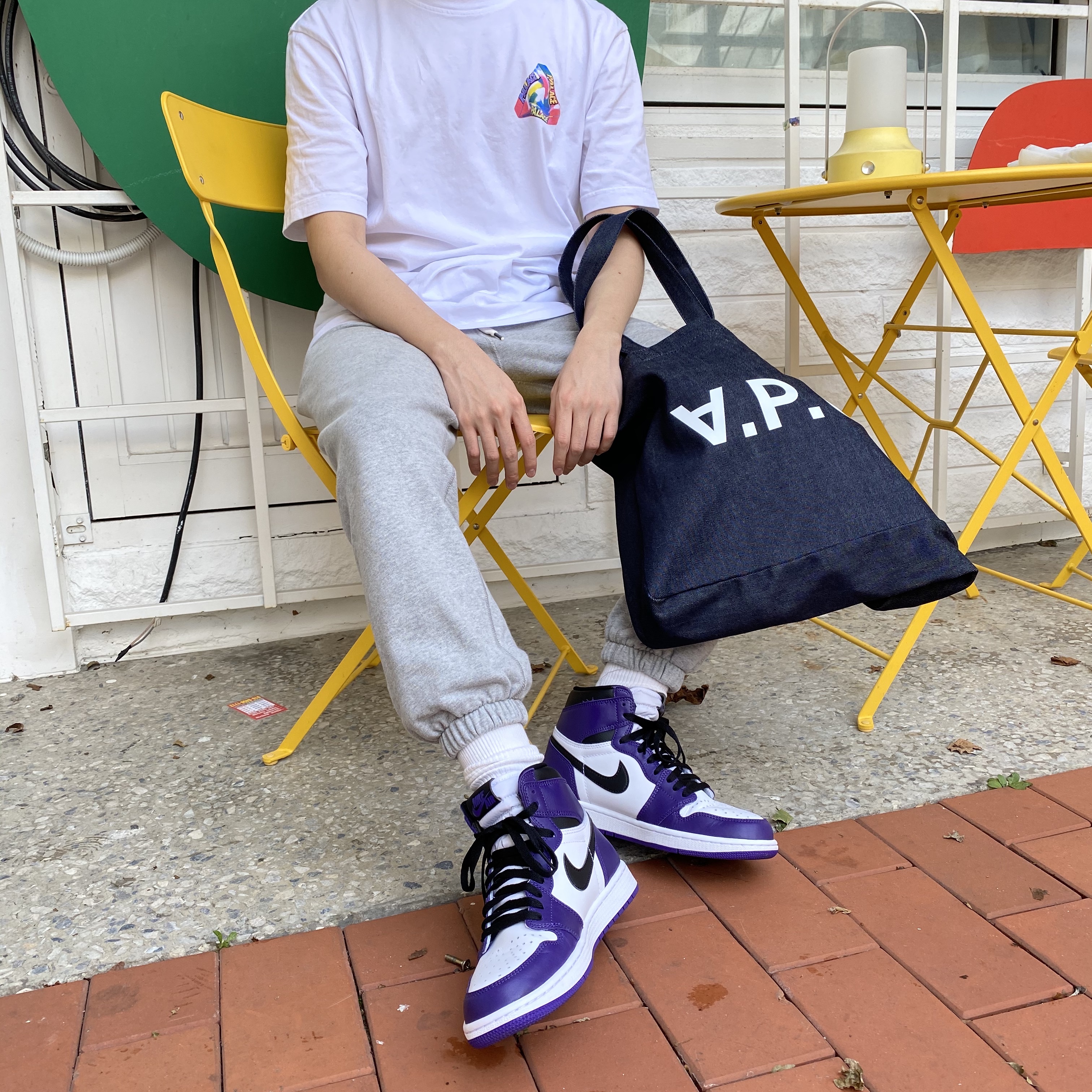 Jordan 1 Retro High OG Court Purple 2020 착용 스타일