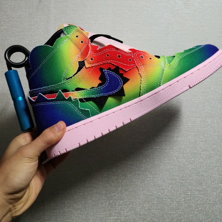 Jordan 1 x J Balvin Retro High OG 착용 스타일