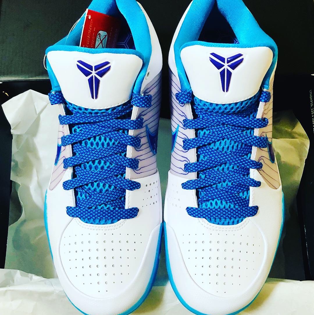 Nike Kobe 4 Protro Draft Day Hornets 착용 스타일 - 2