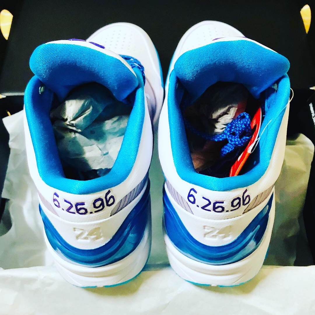Nike Kobe 4 Protro Draft Day Hornets 착용 스타일 - 3