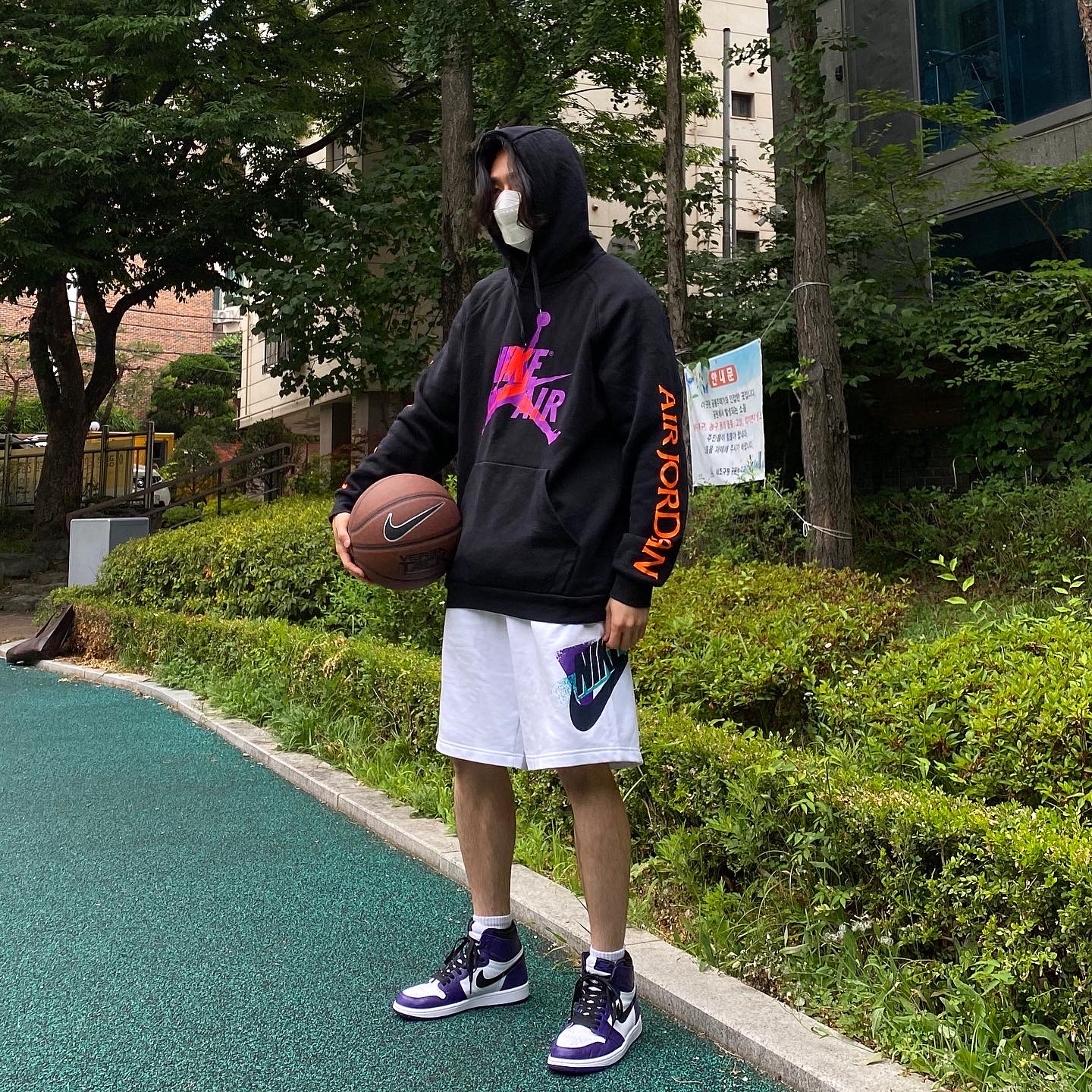 Jordan 1 Retro High OG Court Purple 2020 착용 스타일