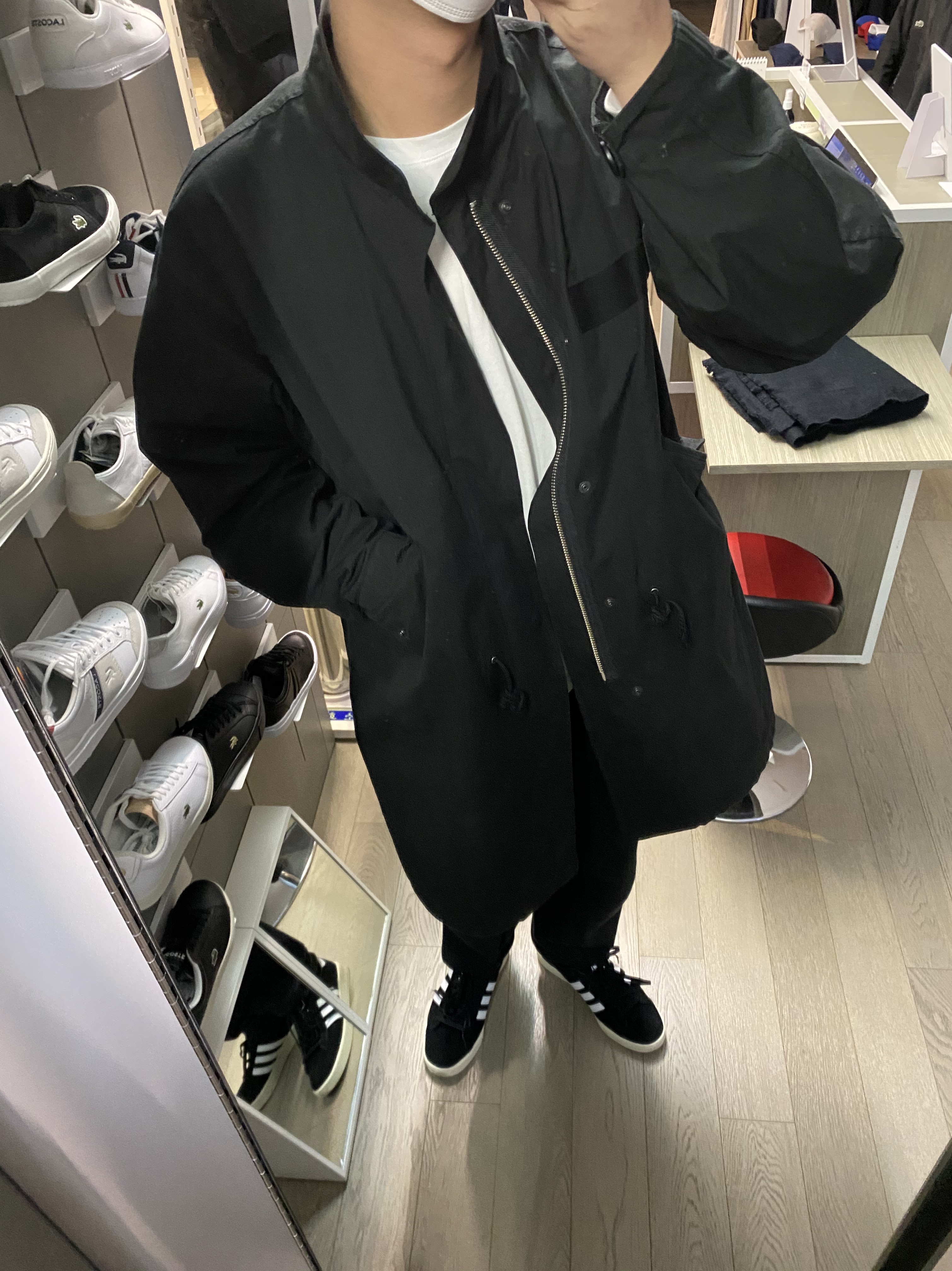 Adidas Campus 80s Black 착용 스타일
