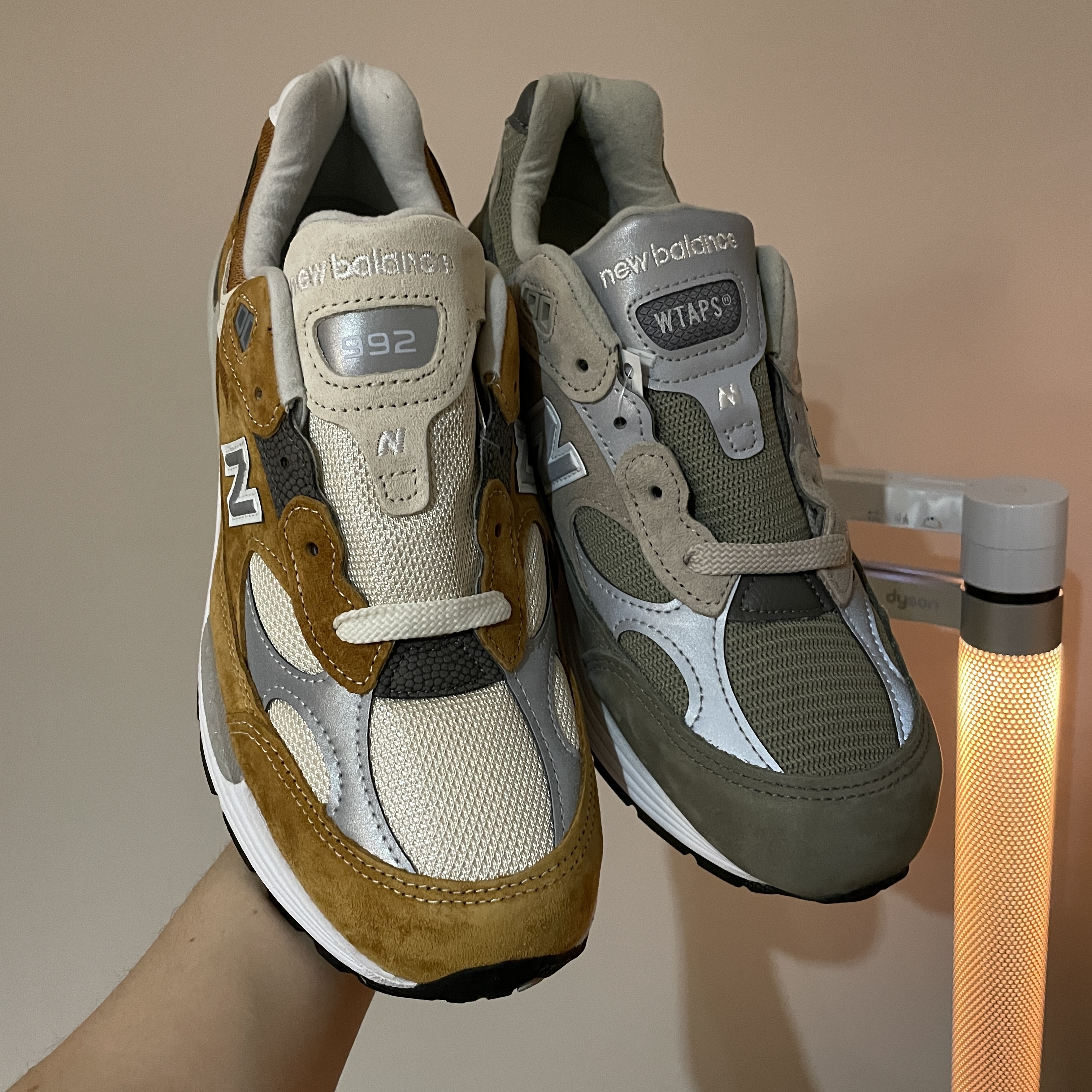 New Balance x Packer 992 Made in USA, New Balance x WTAPS 992 Made in USA Olive 착용 스타일