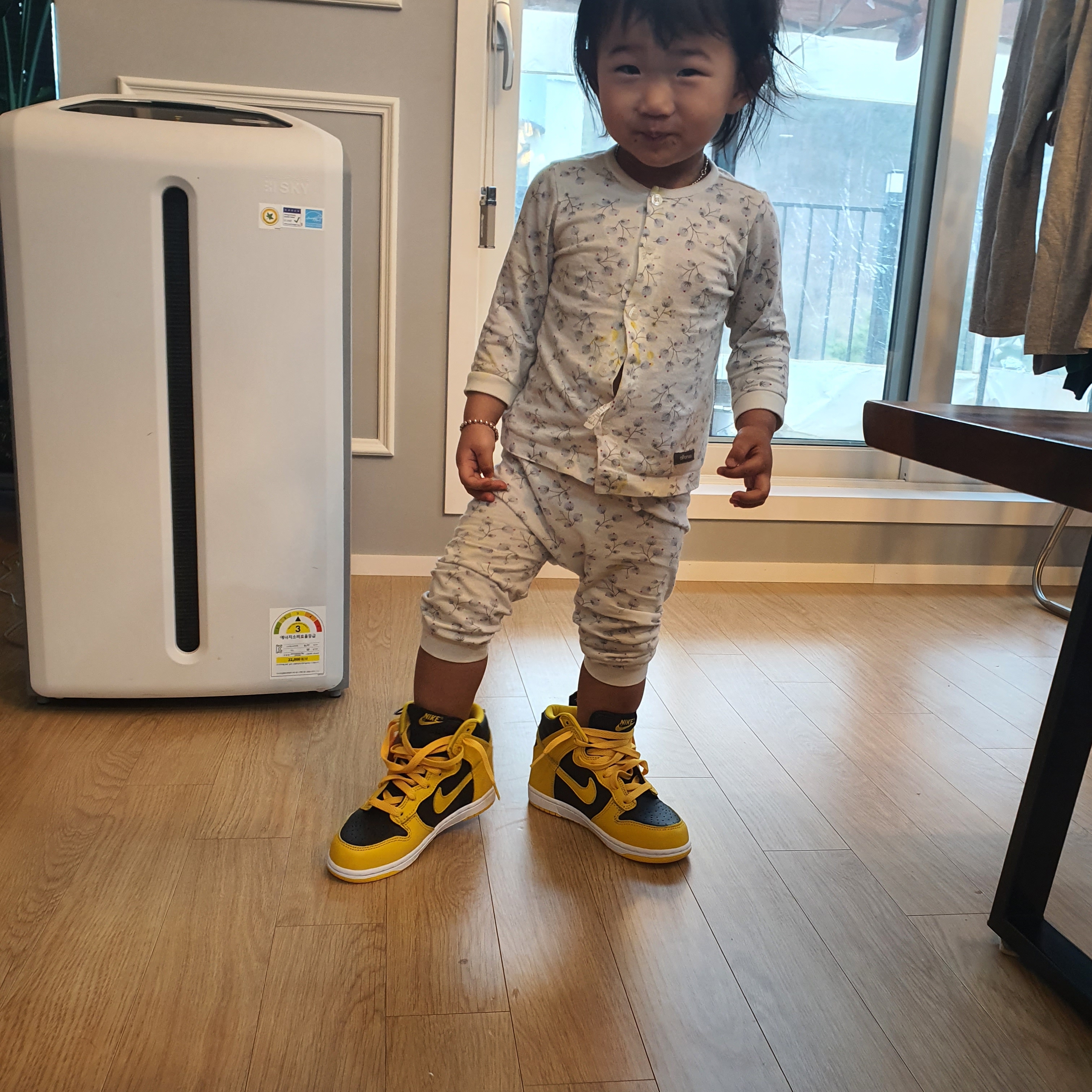 (PS) Nike Dunk High SP Varsity Maize 착용 스타일