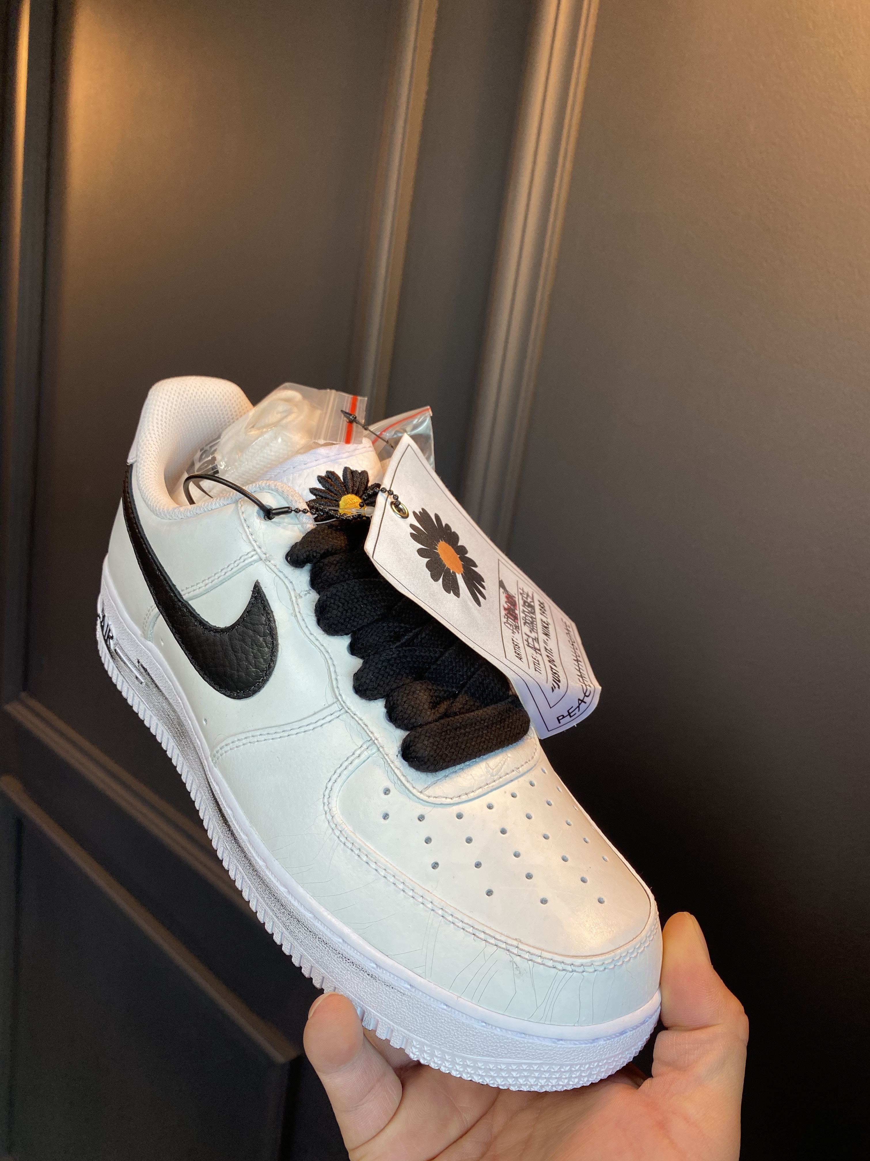 Nike x Peaceminusone Air Force 1 Low Para-Noise 2.0 착용 스타일 - 1