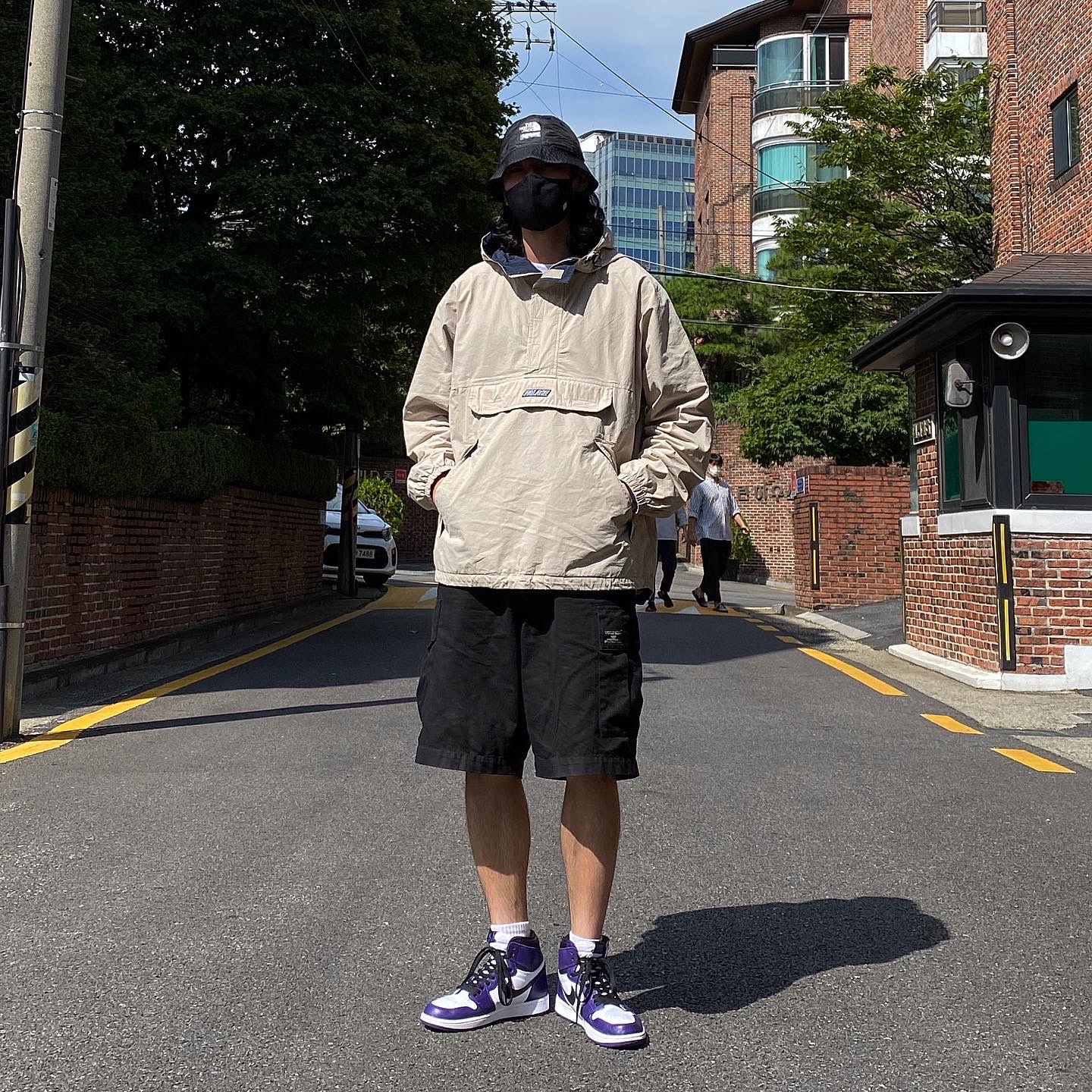 Jordan 1 Retro High OG Court Purple 2020 착용 스타일 - 2