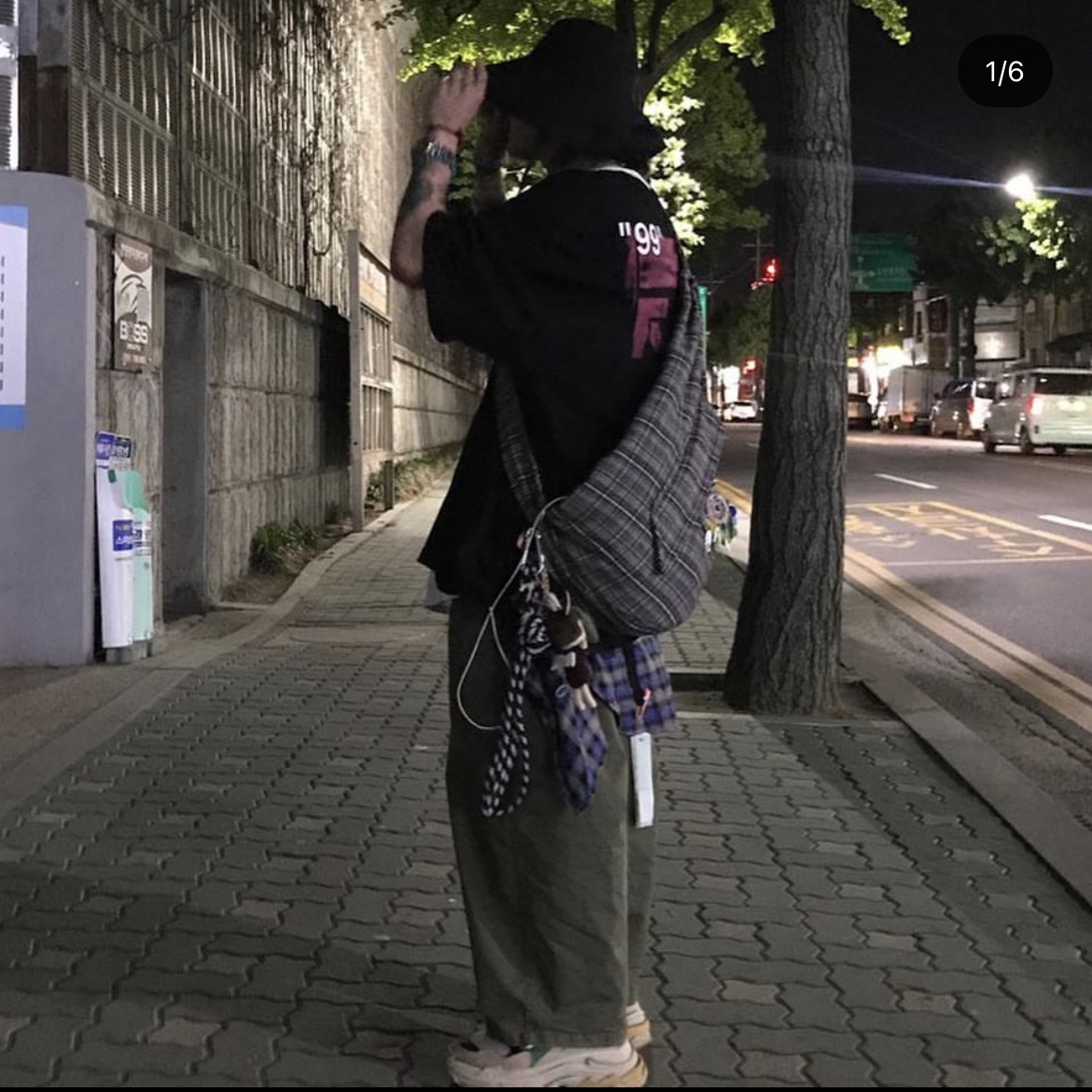 Balenciaga Triple S Yellow Green 착용 스타일