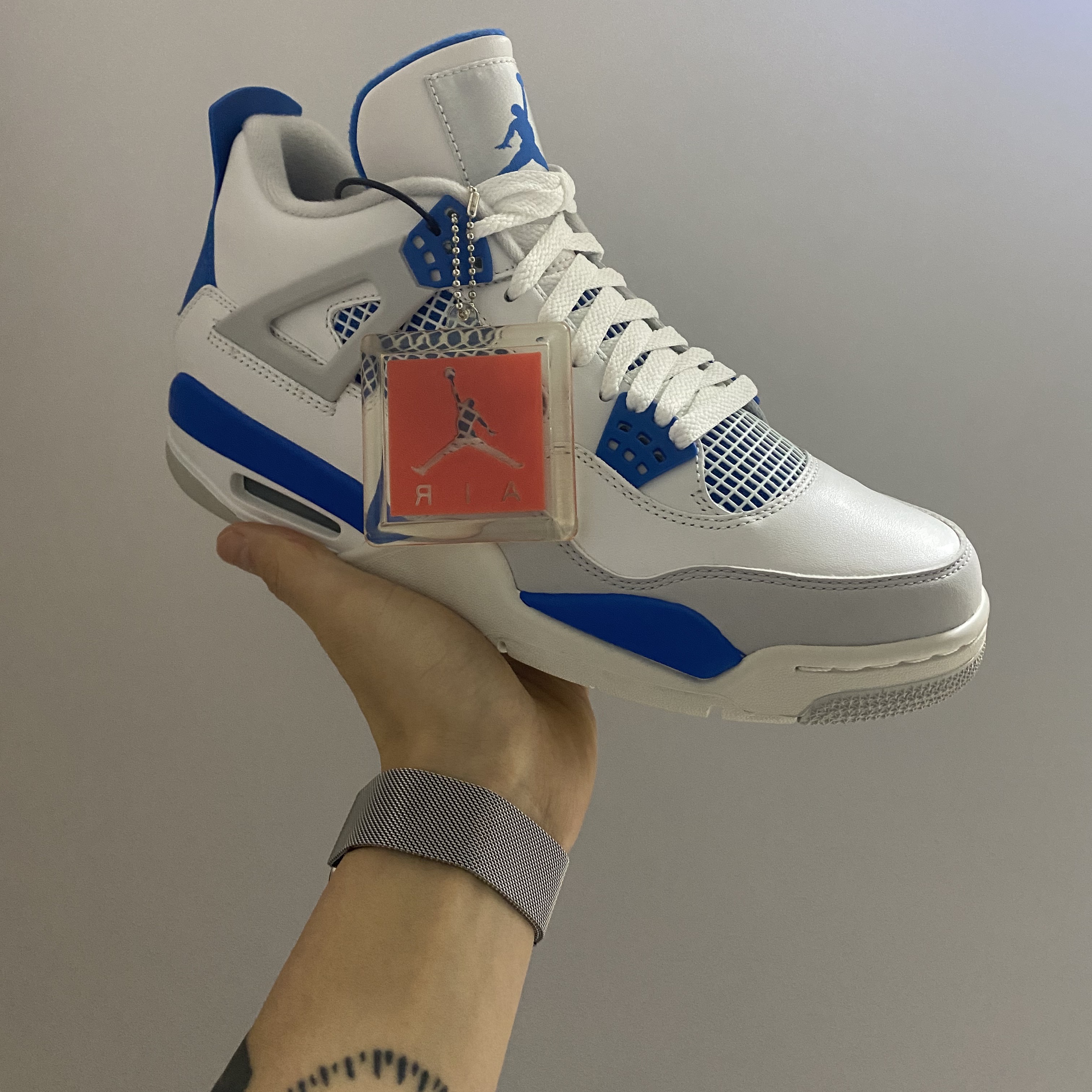 Jordan 4 Retro Military Blue 2012 착용 스타일