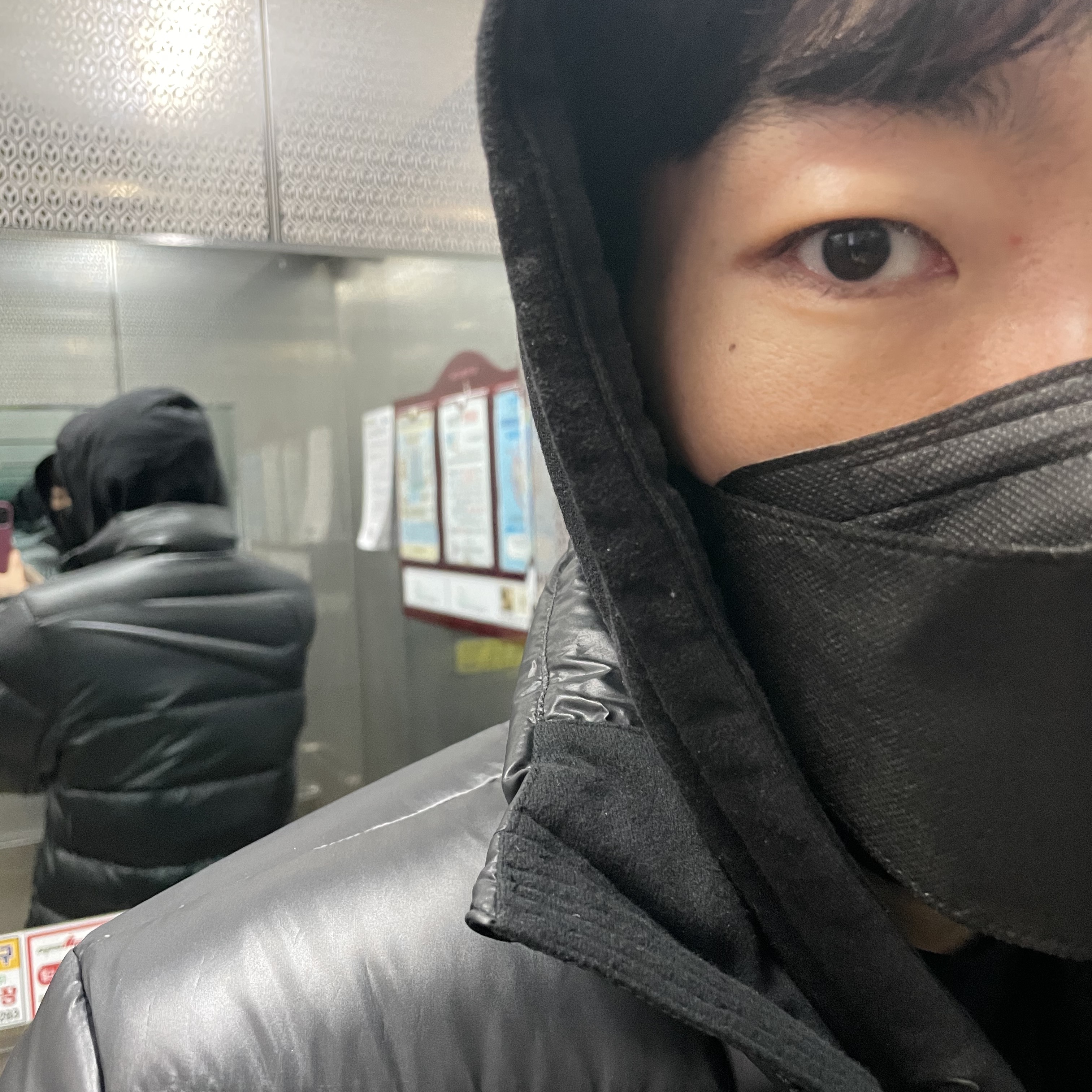 Nike x Drake Nocta Puffer Jacket Black - Asia 착용 스타일