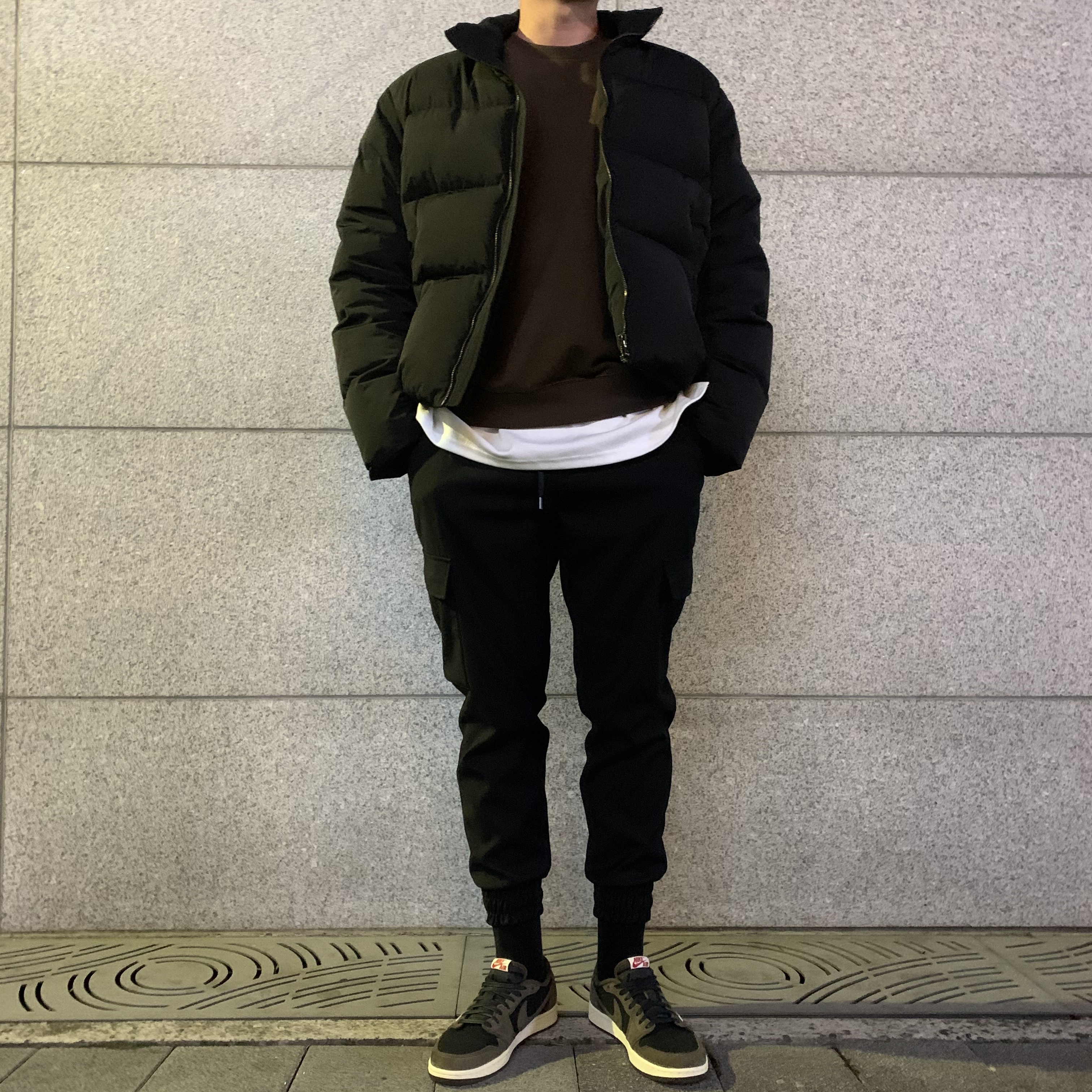 Jordan 1 x Travis Scott Retro Low OG SP Mocha 착용 스타일