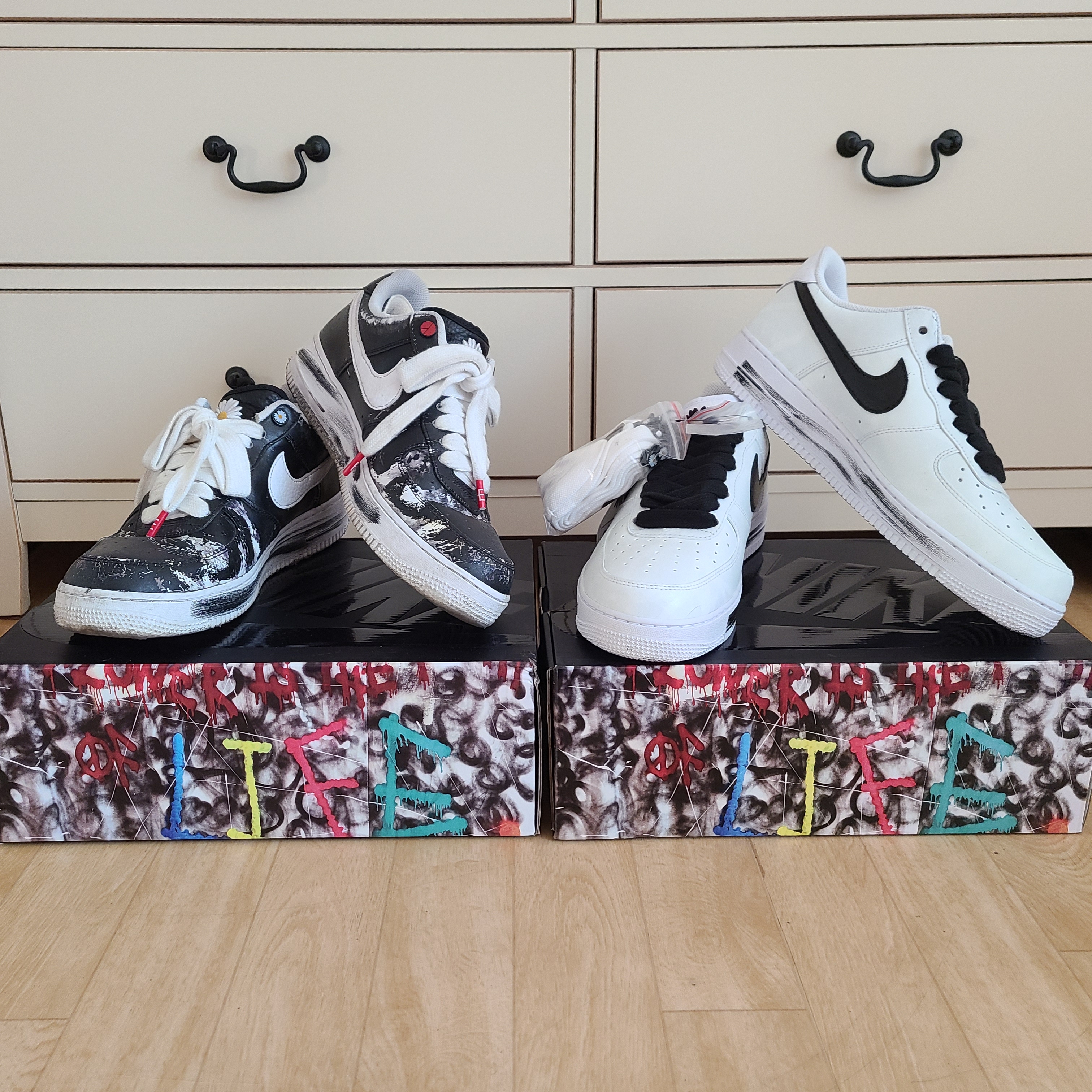 Nike x Peaceminusone Air Force 1 Low Para-Noise 2.0, Nike x Peaceminusone Air Force 1 Low Para-Noise 착용 스타일 - 4