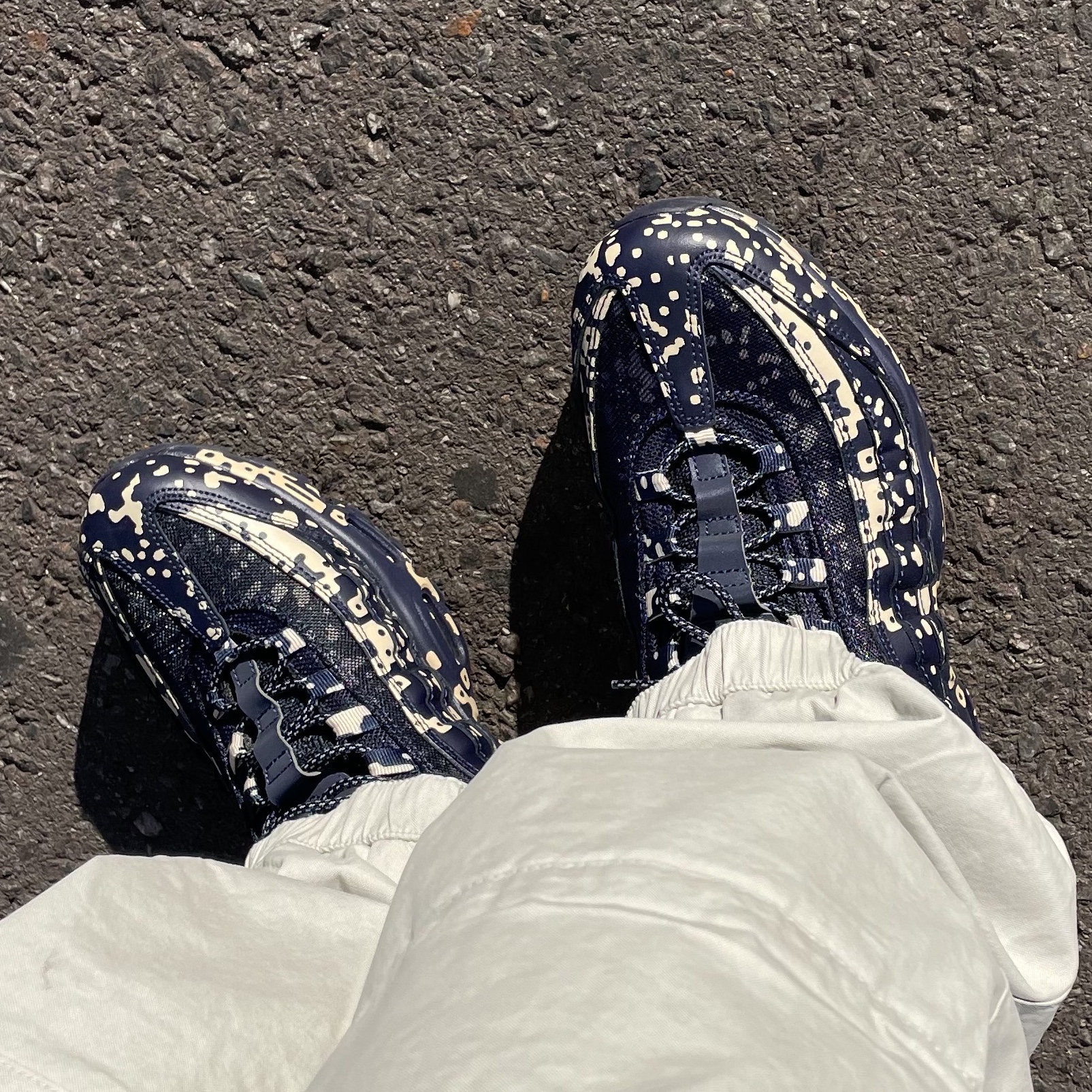 Nike x Cav Empt Air Max 95 Blackened Blue 착용 스타일 - 2