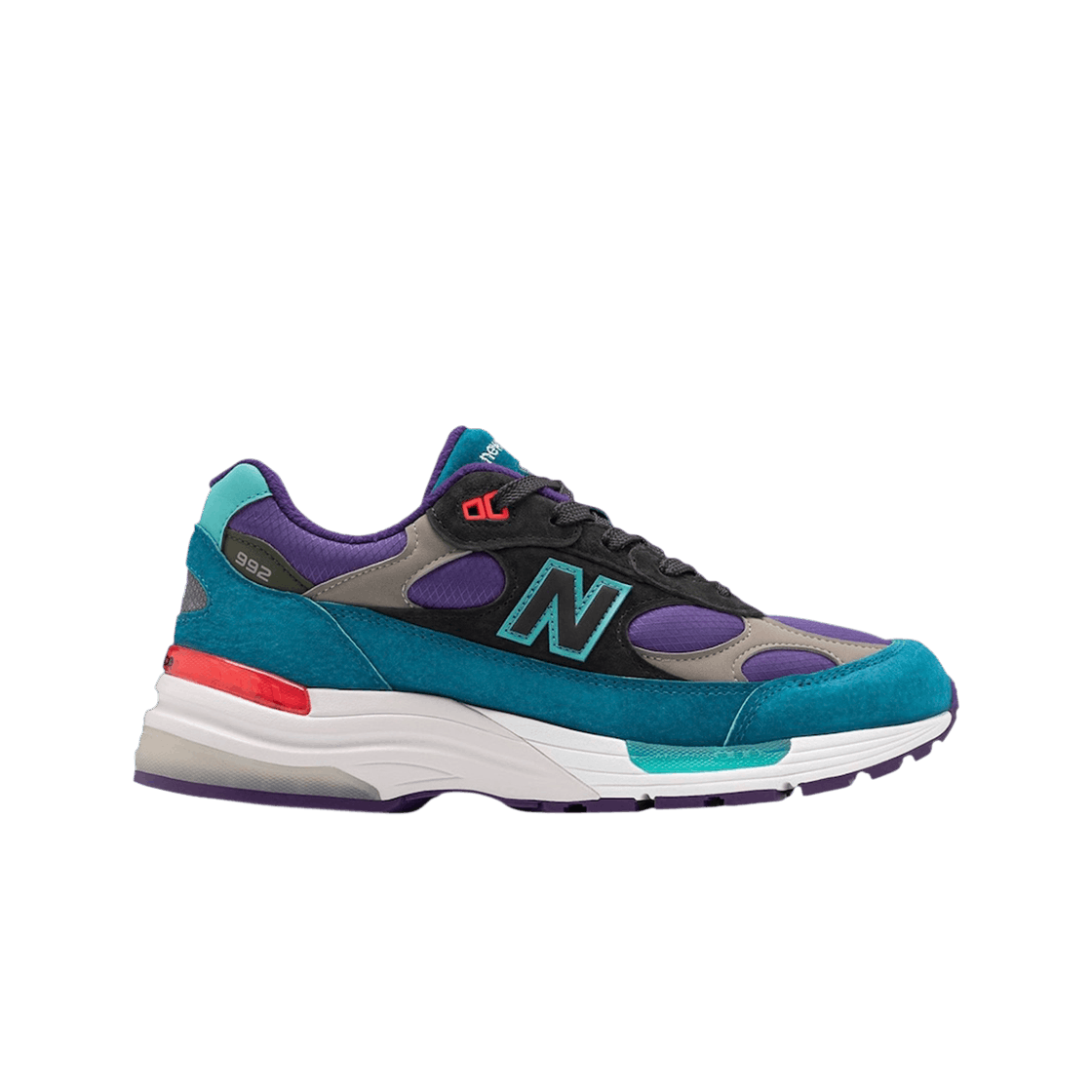 뉴발란스 x 컨셉트 992 메이드 인 USA 퍼플 틸(New Balance x Concepts 992 Made in USA Purple Teal)