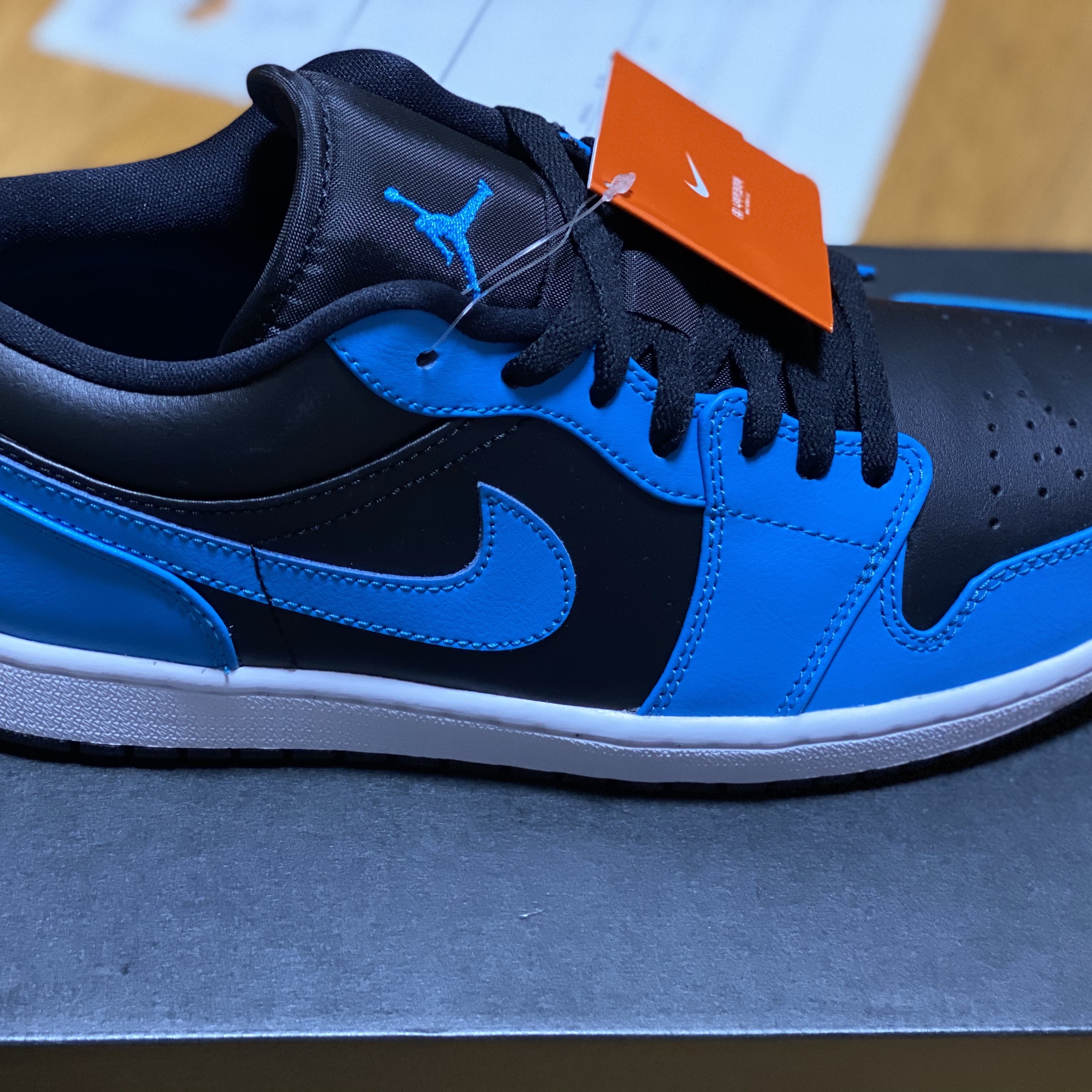 Jordan 1 Low Laser Blue 착용 스타일