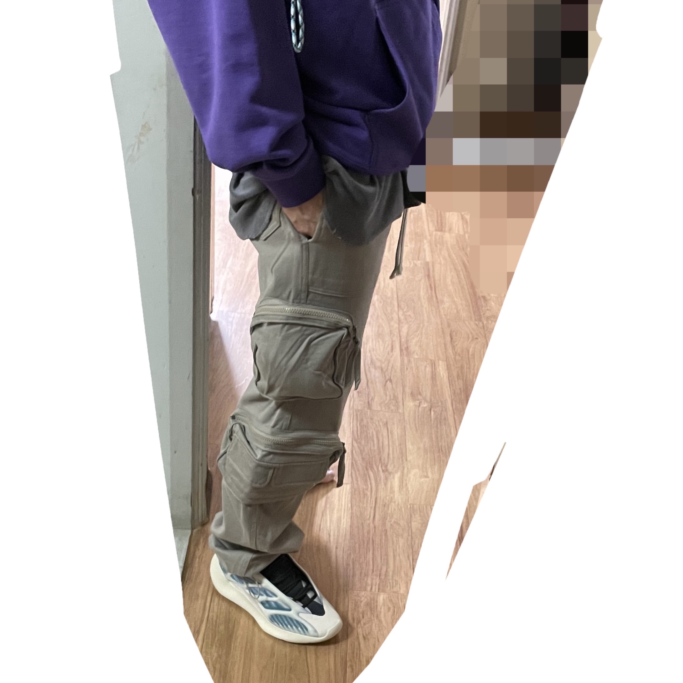 Adidas Yeezy 700 V3 Kyanite 착용 스타일