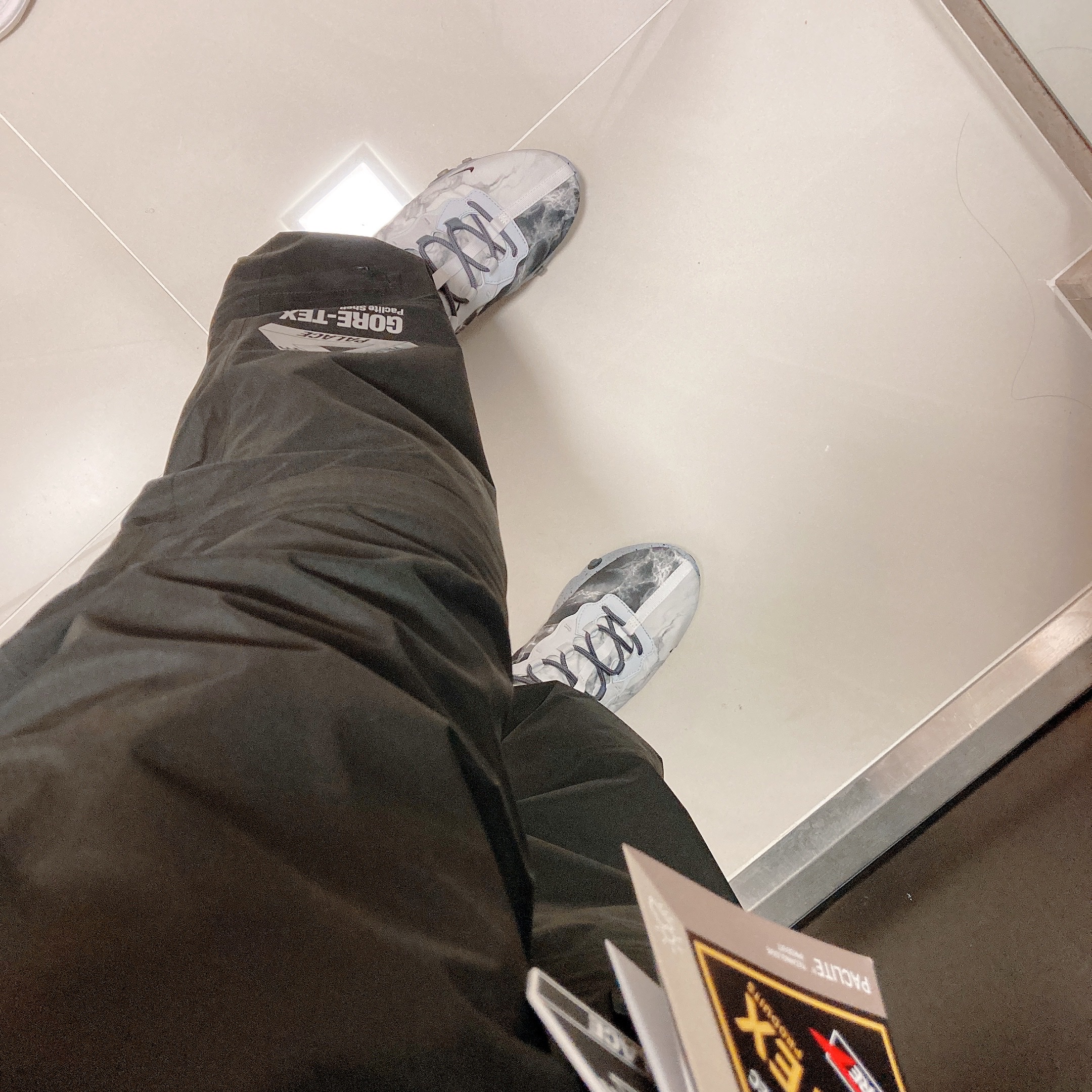 Palace Gore-Tex Zip Off Cargos Black - 21SS, Nike x Kendrick Lamar React Element 55 착용 스타일 - 2