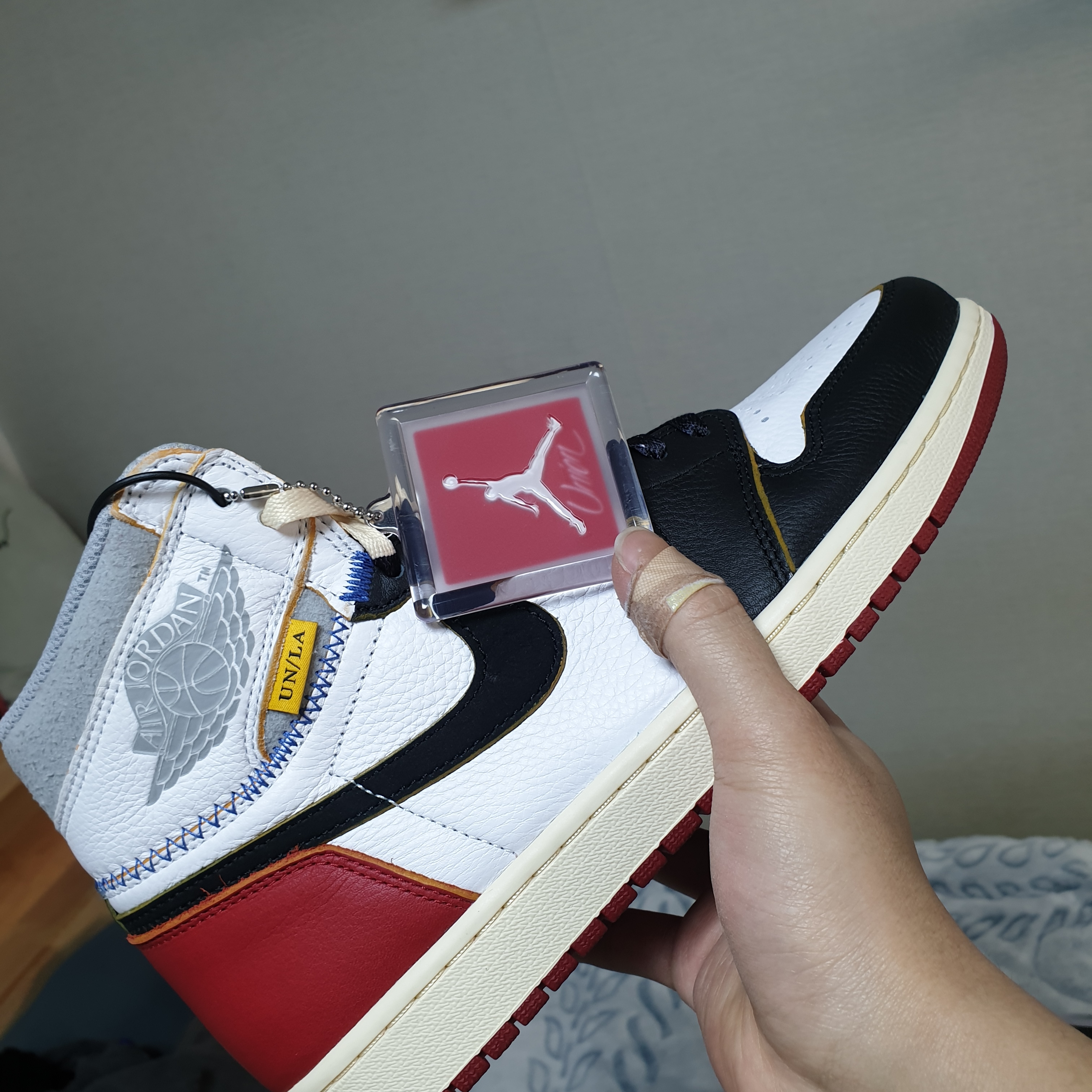 Jordan 1 x Union Retro High Black Toe 착용 스타일 - 3