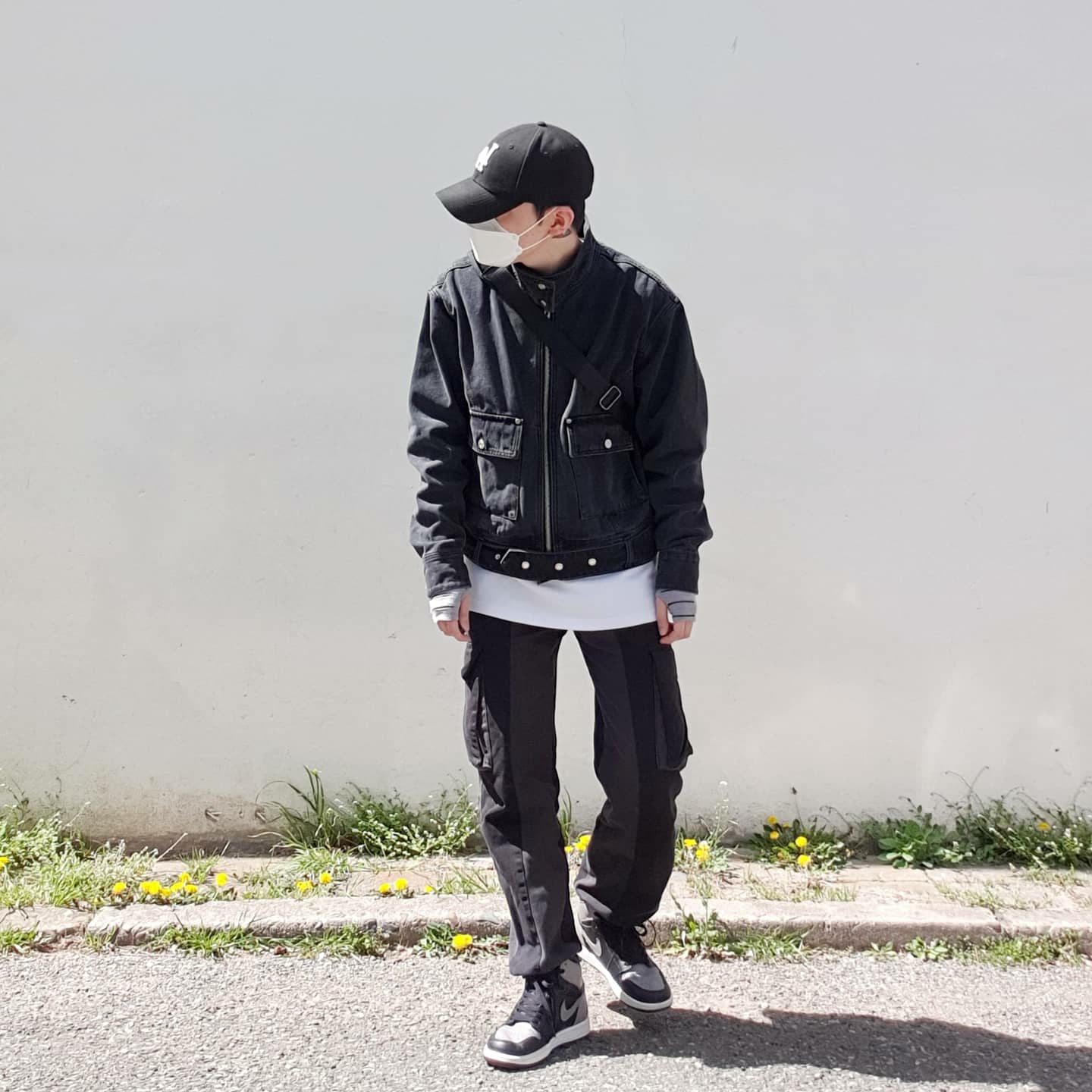 Jordan 1 Retro High OG Shadow 2018 착용 스타일 - 3