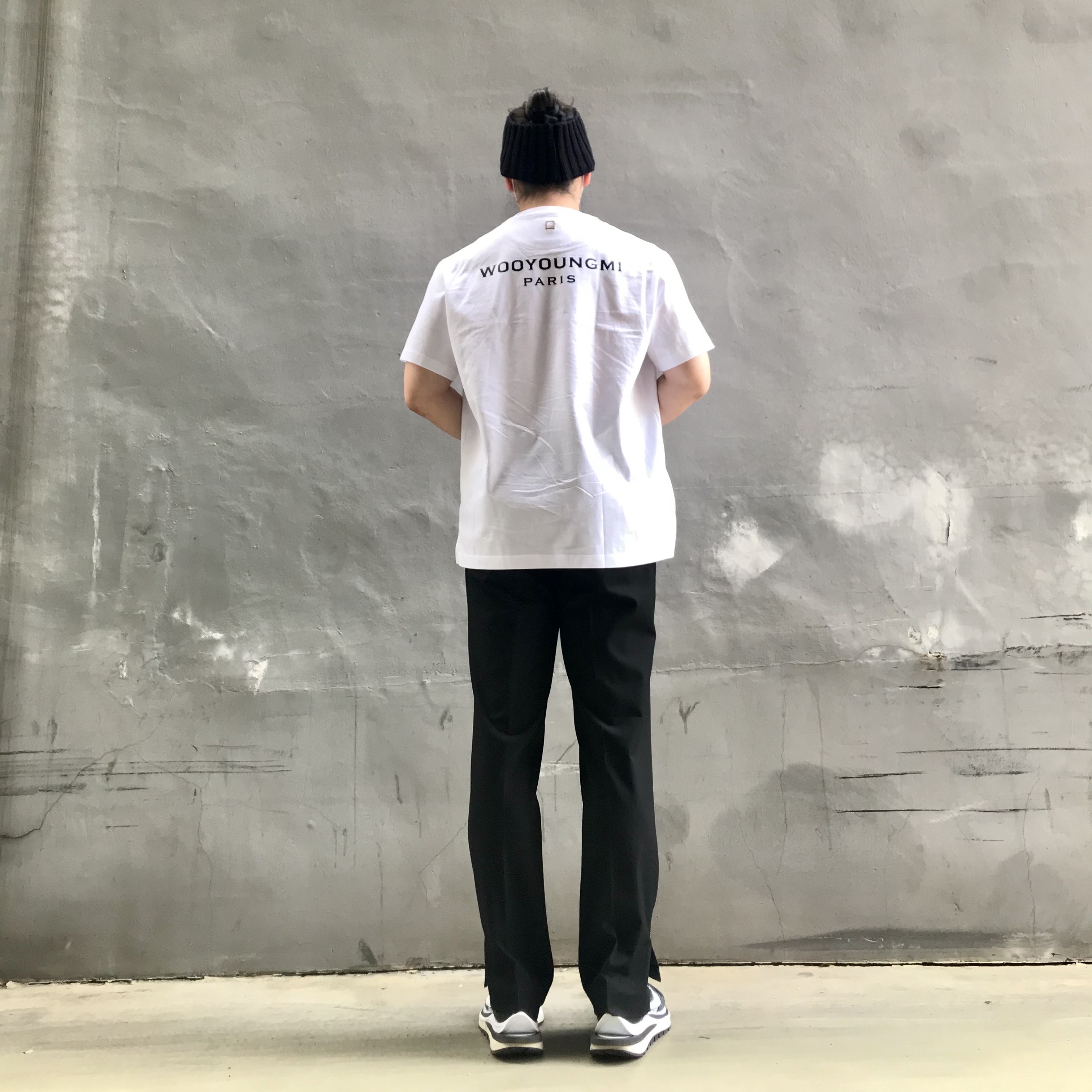 Nike x Sacai VaporWaffle Black White 착용 스타일