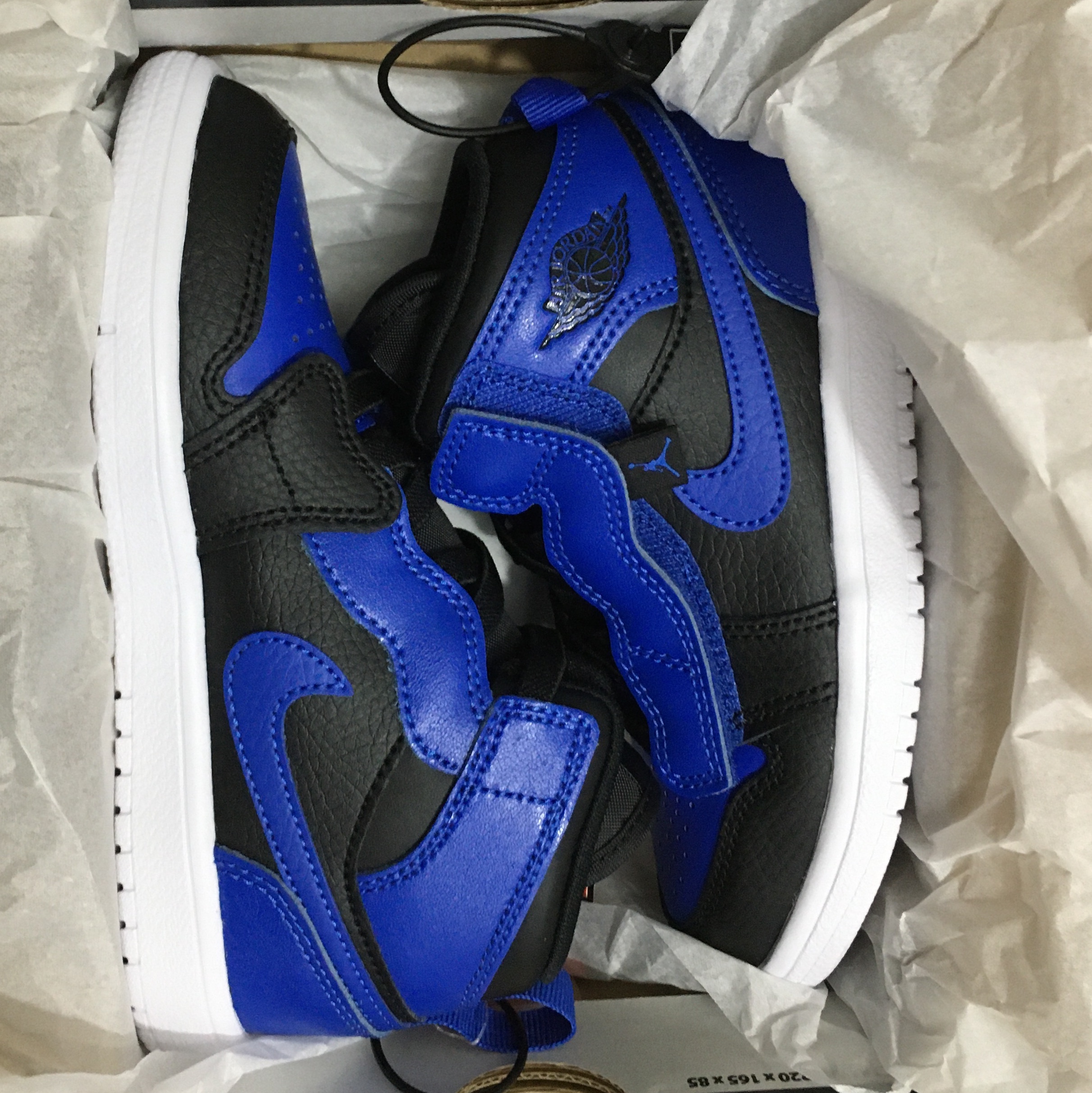 (PS) Jordan 1 Mid Alt Hyper Royal 착용 스타일