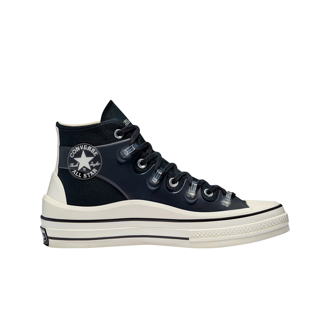 컨버스 x 킴 존스 척 70 유틸리티 웨이브 하이 블랙