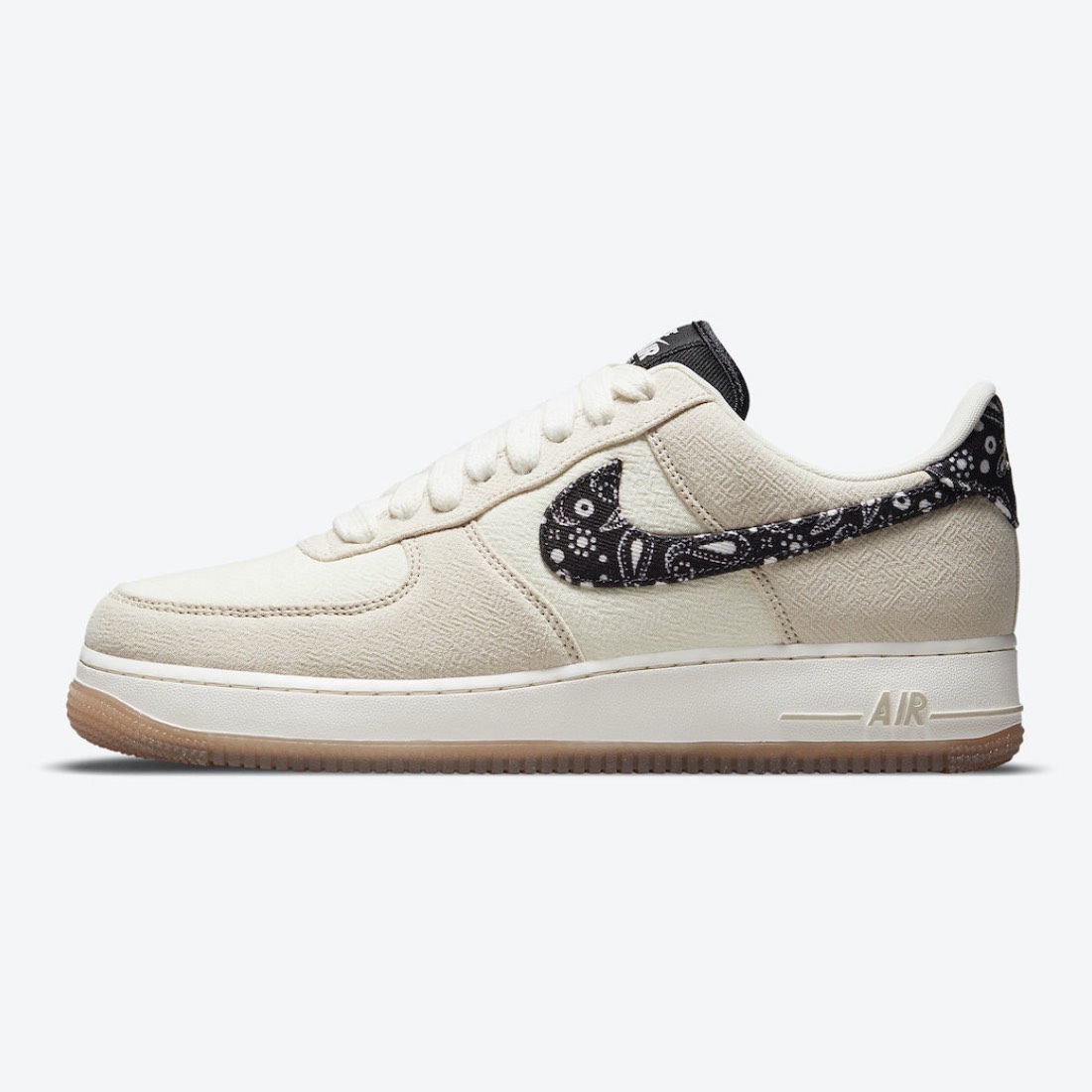 Nike Air Force 1 '07 LV8 Paisley Swoosh, Nike Blazer Low '77 Vintage Paisley Swoosh 착용 스타일 - 3