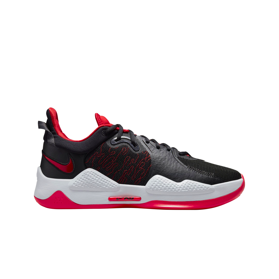 나이키 PG 5 EP 블랙 유니버시티 레드(Nike PG 5 EP Black University Red)