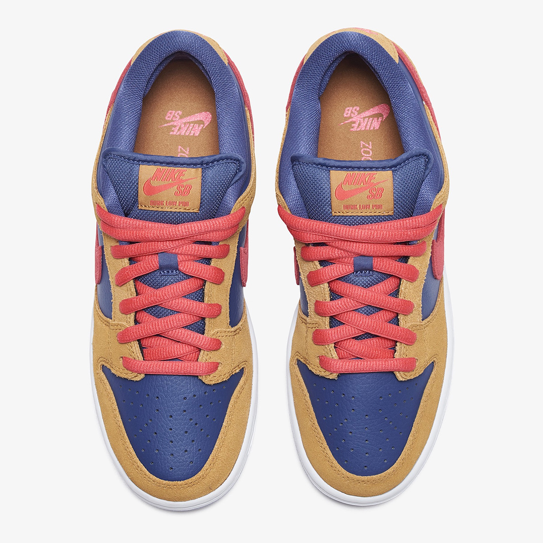 Nike SB Dunk Low Pro Wheat and Purple, Nike Dunk SB High Papa Bear 착용 스타일 - 4