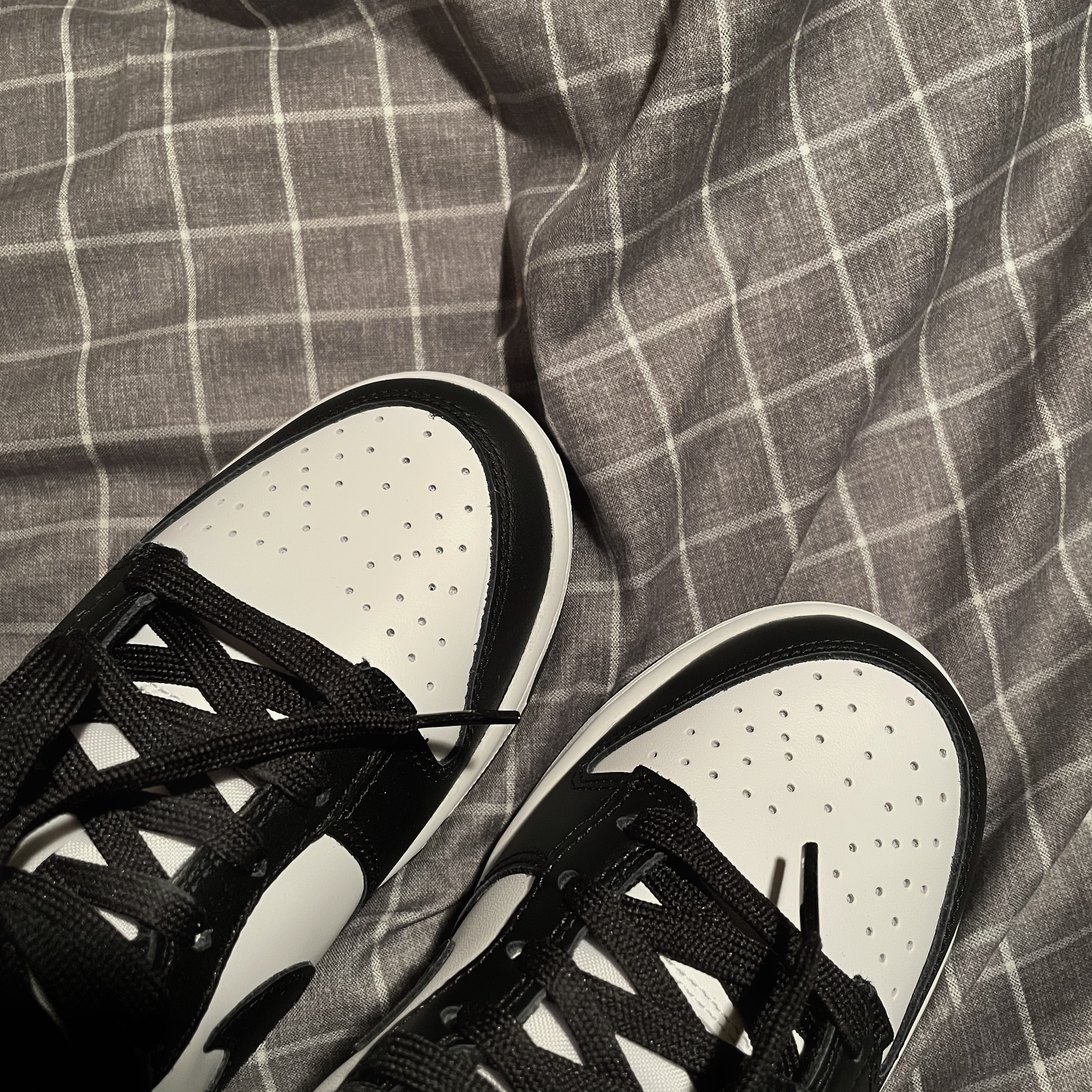 (W) Nike Dunk Low Black 착용 스타일 - 3