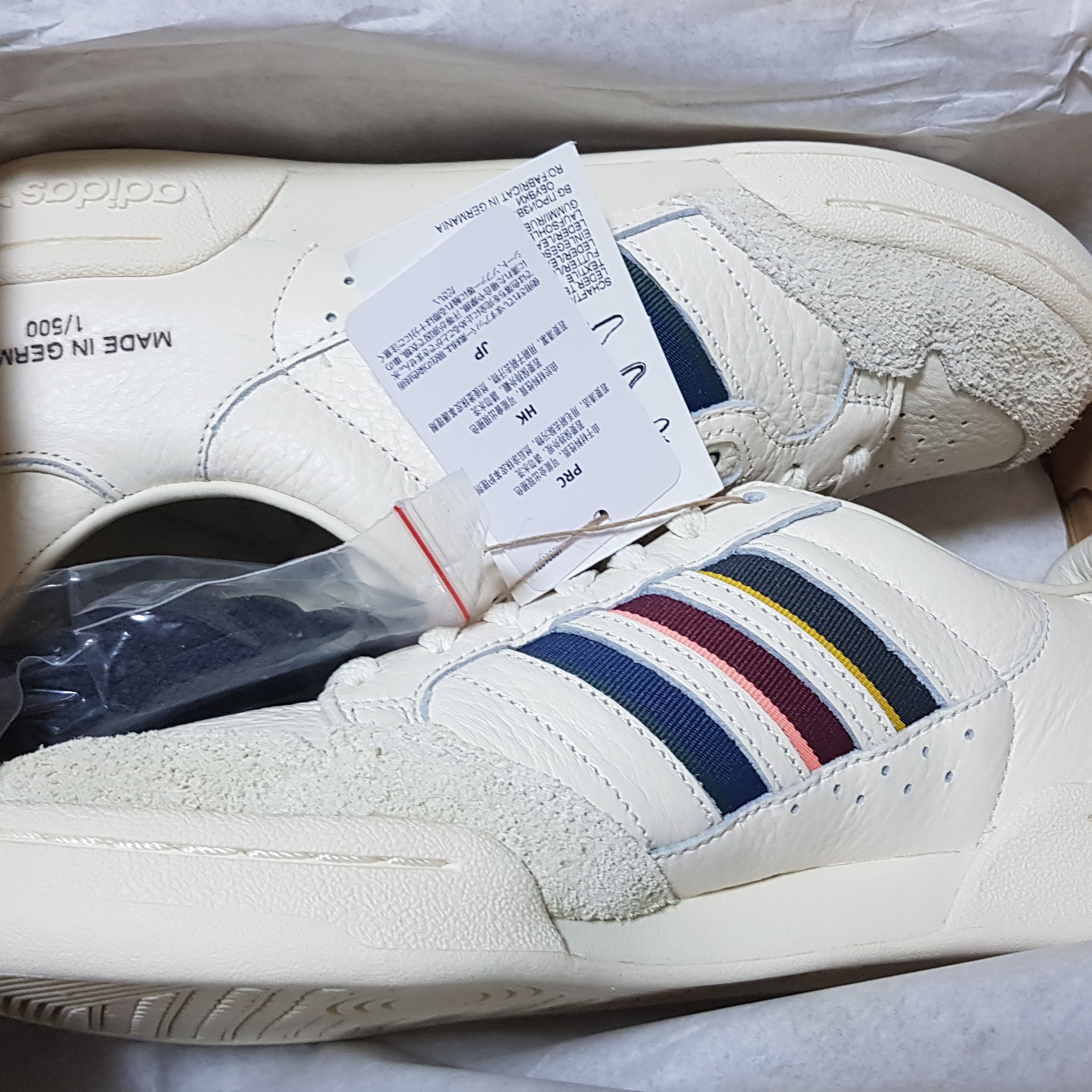Adidas x END. Continental 80 MIG German Engineering Cream 착용 스타일 - 2