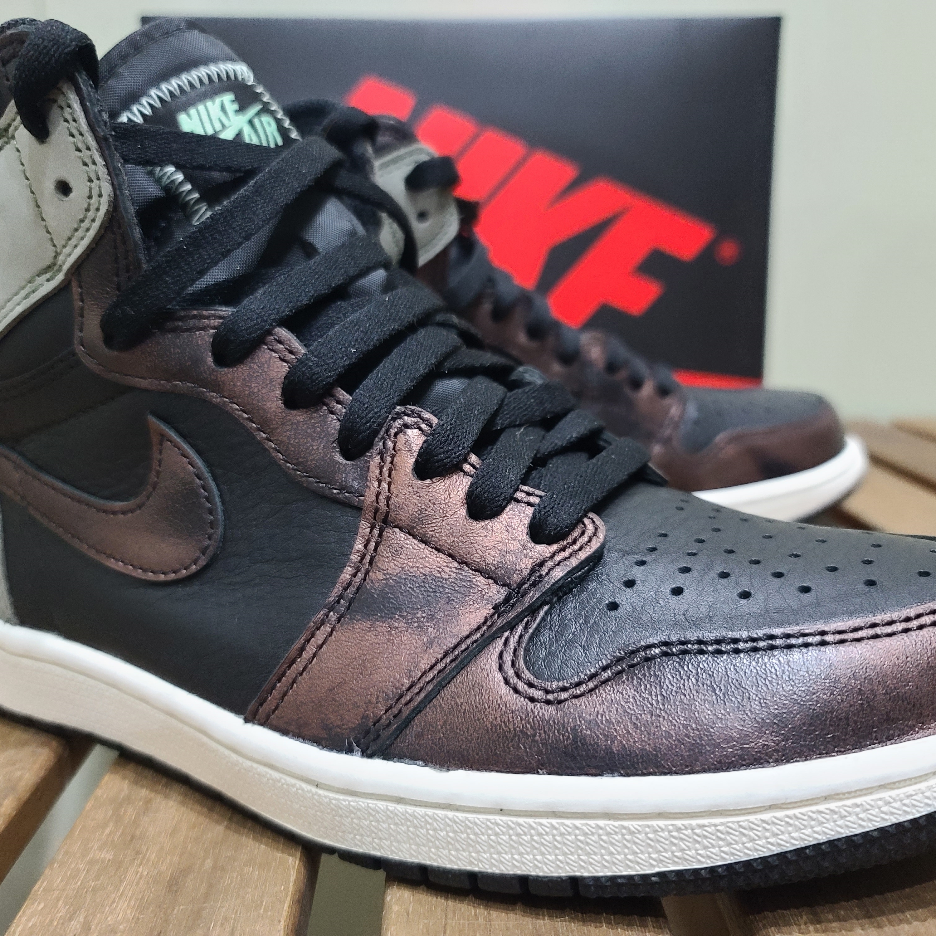 Jordan 1 Retro High OG Rust Shadow 착용 스타일 - 3