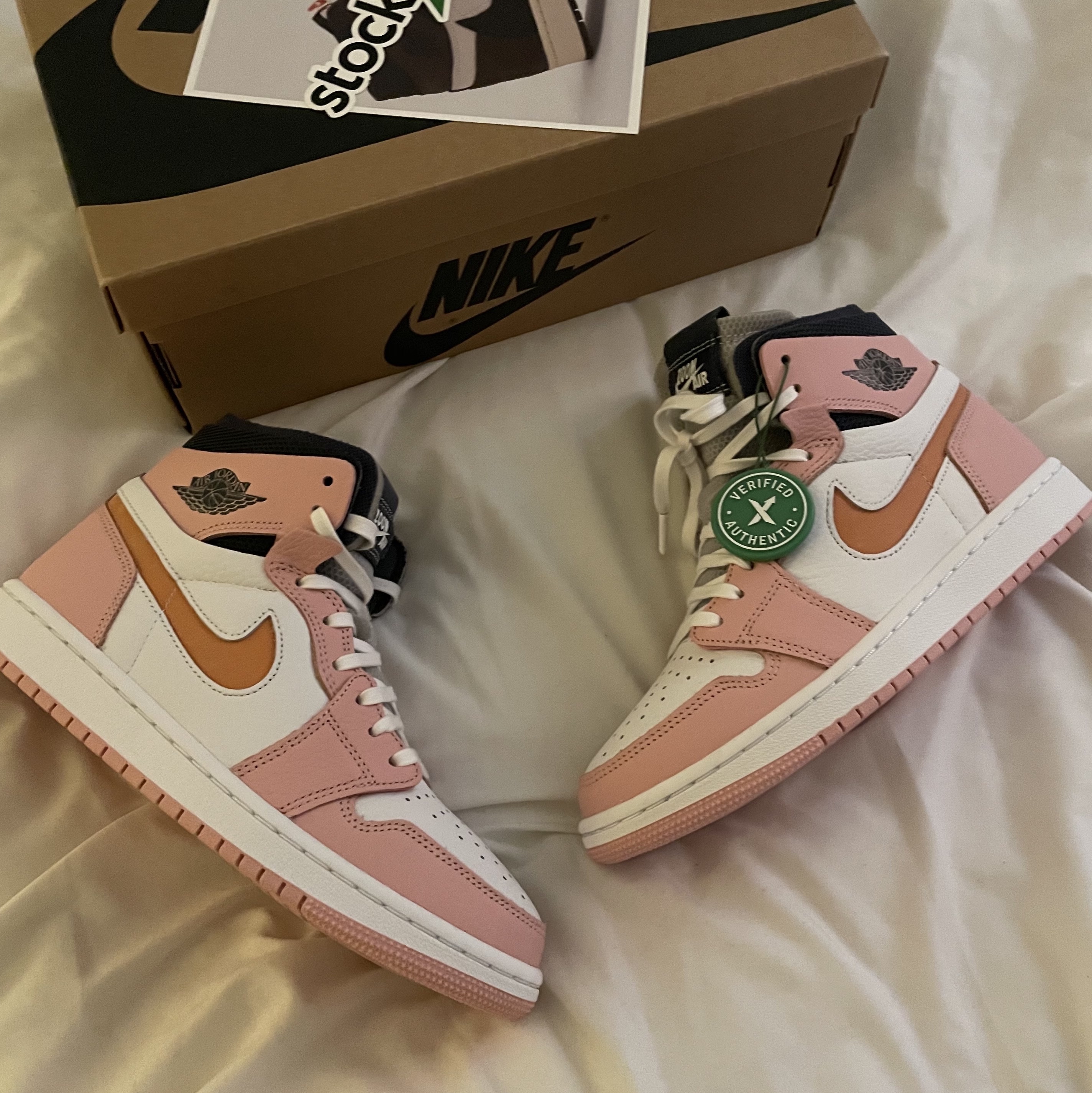 (W) Jordan 1 Zoom Air CMFT Pink Glaze 착용 스타일