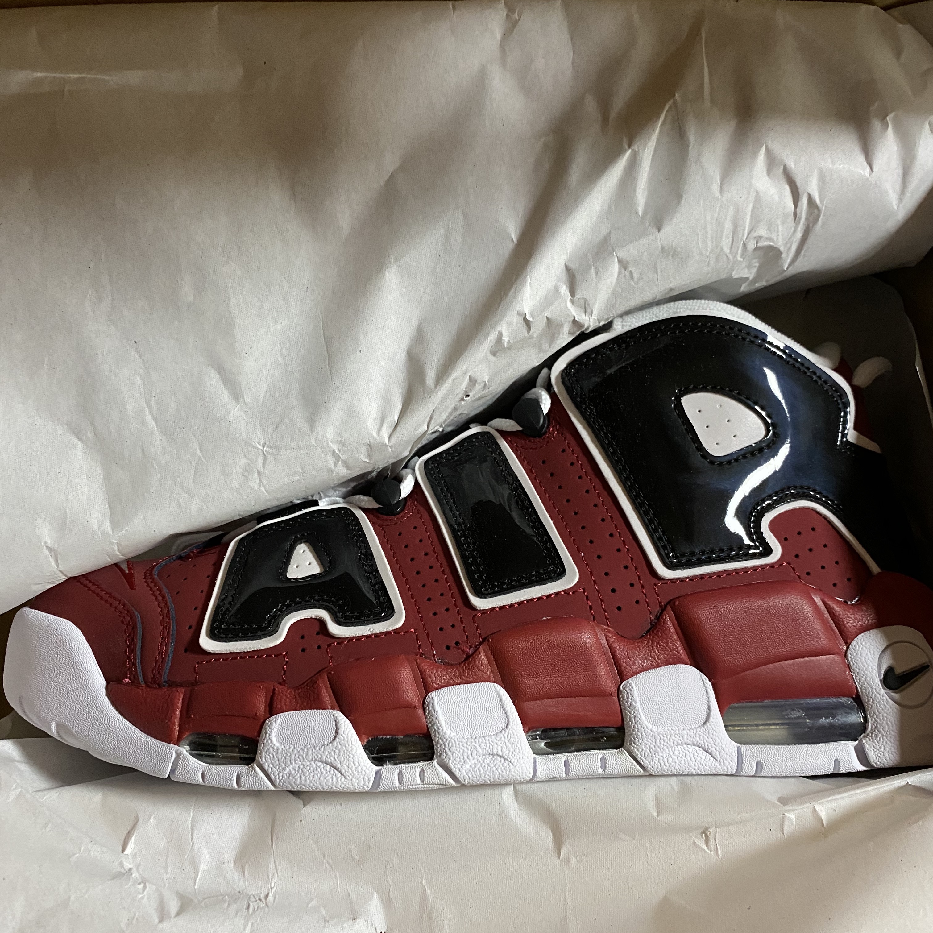 Nike Air More Uptempo 96 Bulls 2021 착용 스타일