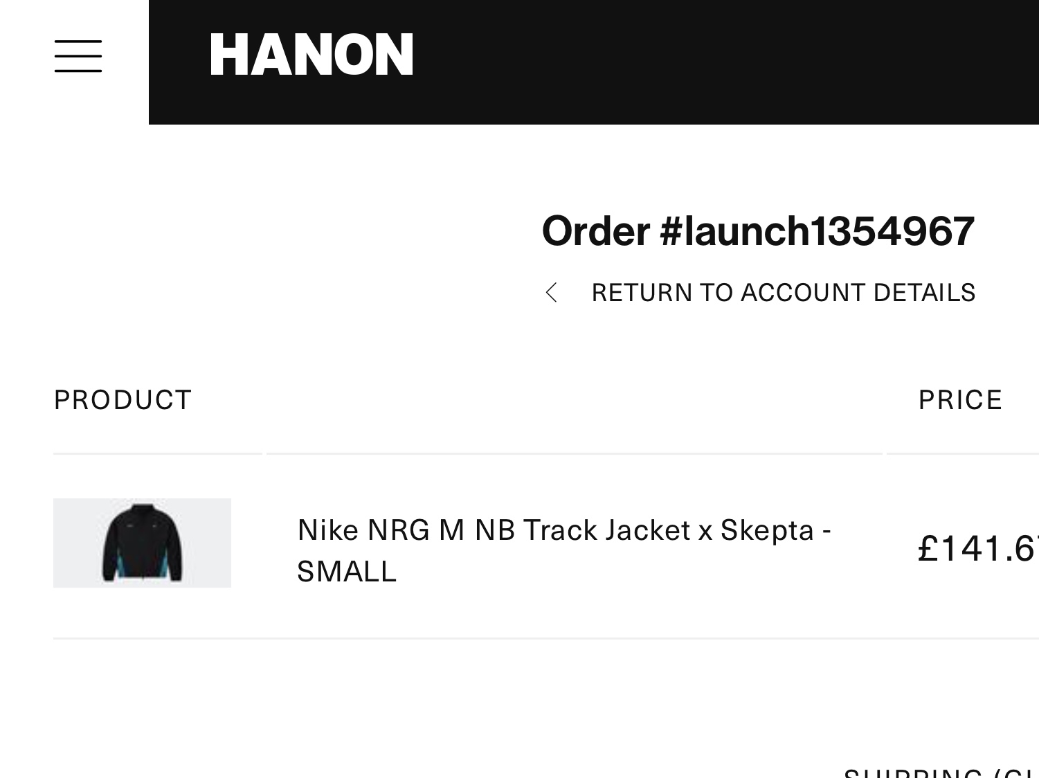 Nike x Skepta M NRG Track Jacket Black 착용 스타일