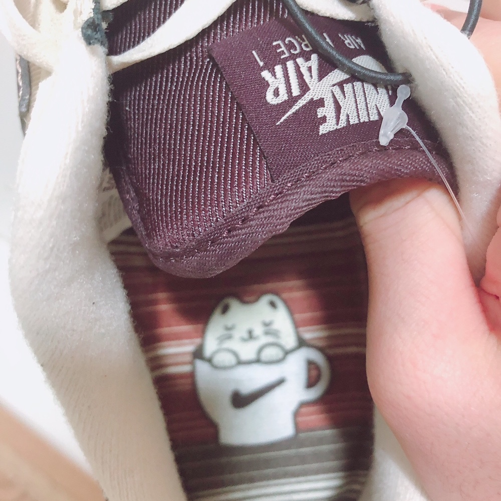 Nike Air Force 1 '07 LV8 Coffee 착용 스타일 - 2