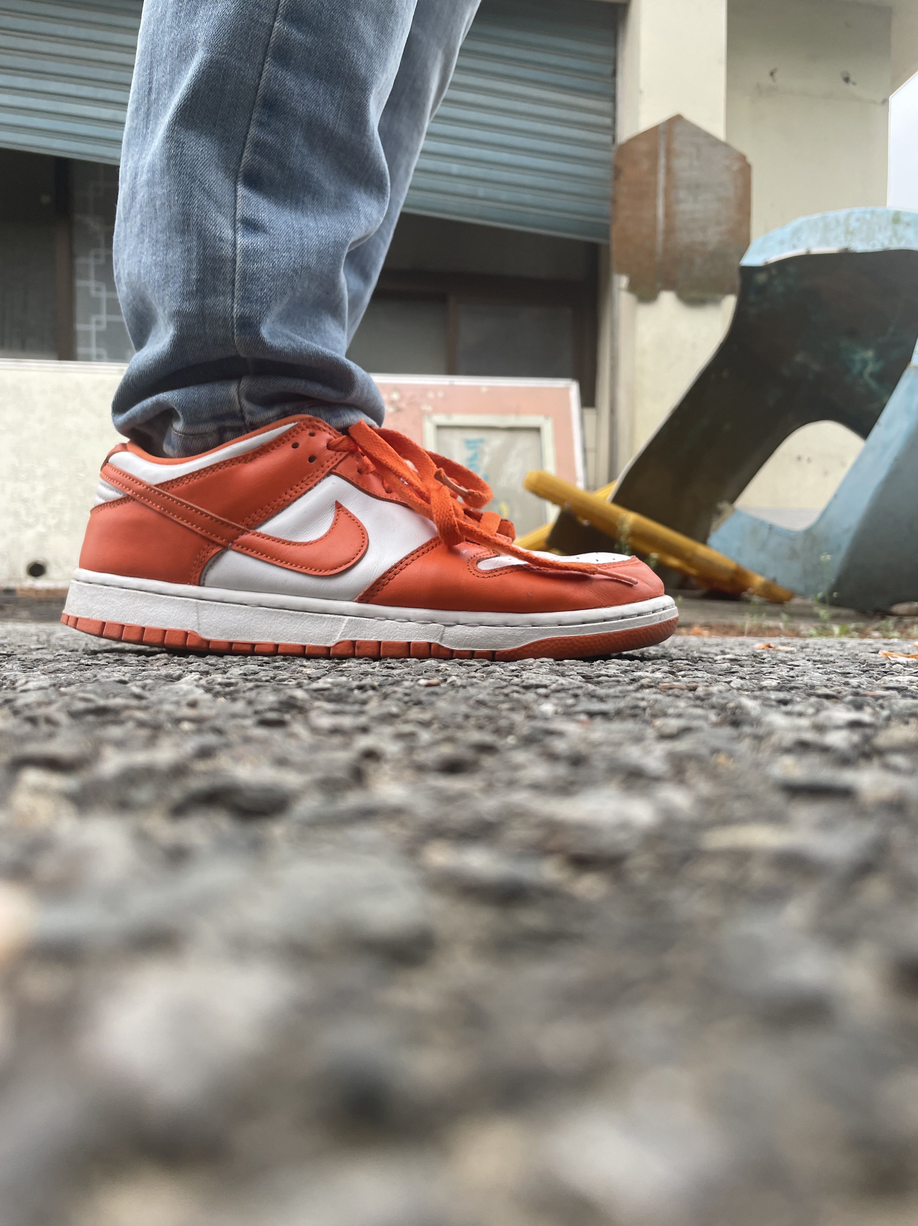 Nike Dunk Low SP Syracuse 2020 착용 스타일