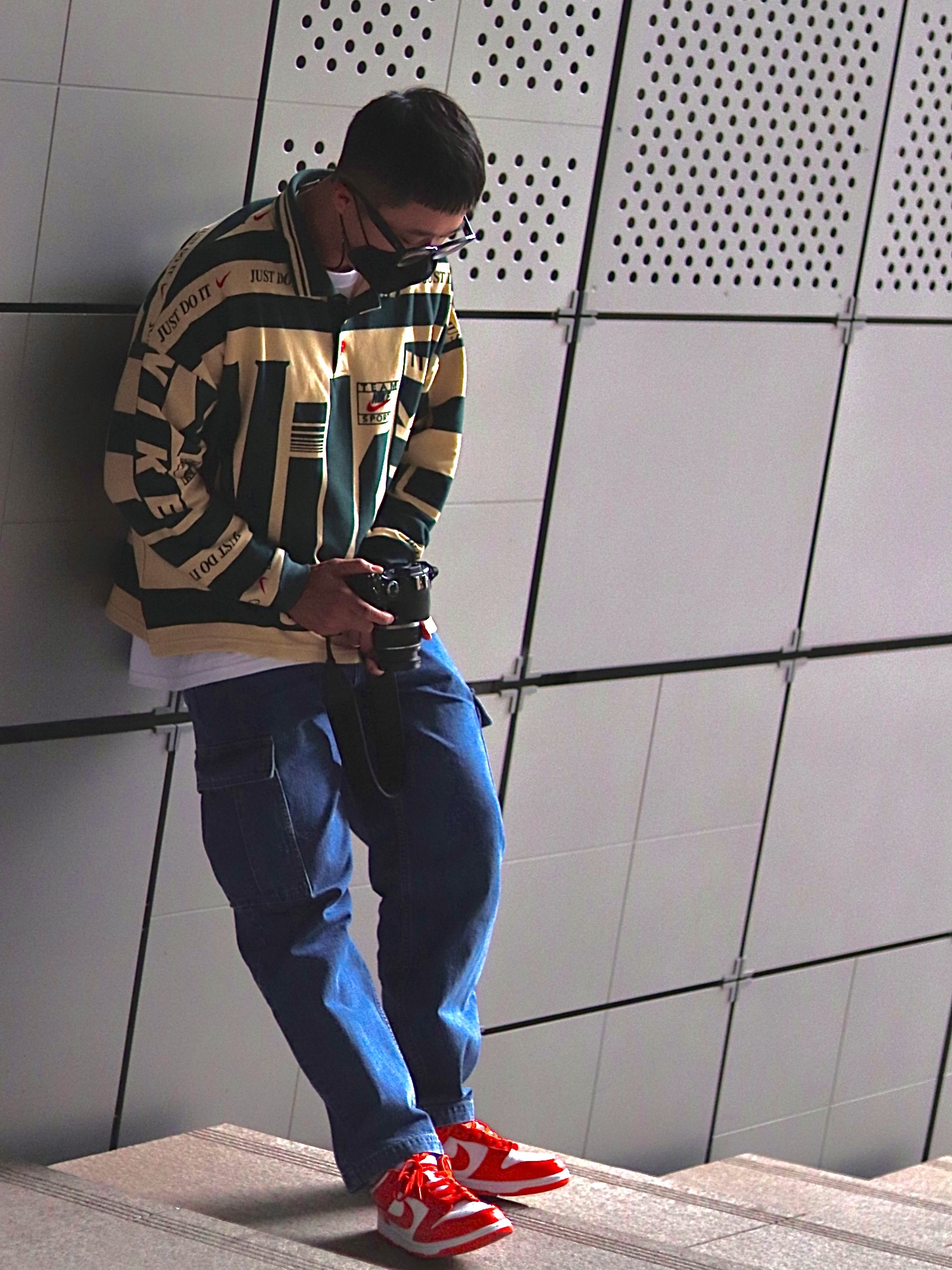 Nike x Cactus Plant Flea Market Long Sleeve Polo Natural - US/EU, Nike Dunk Low SP Syracuse 2020 착용 스타일