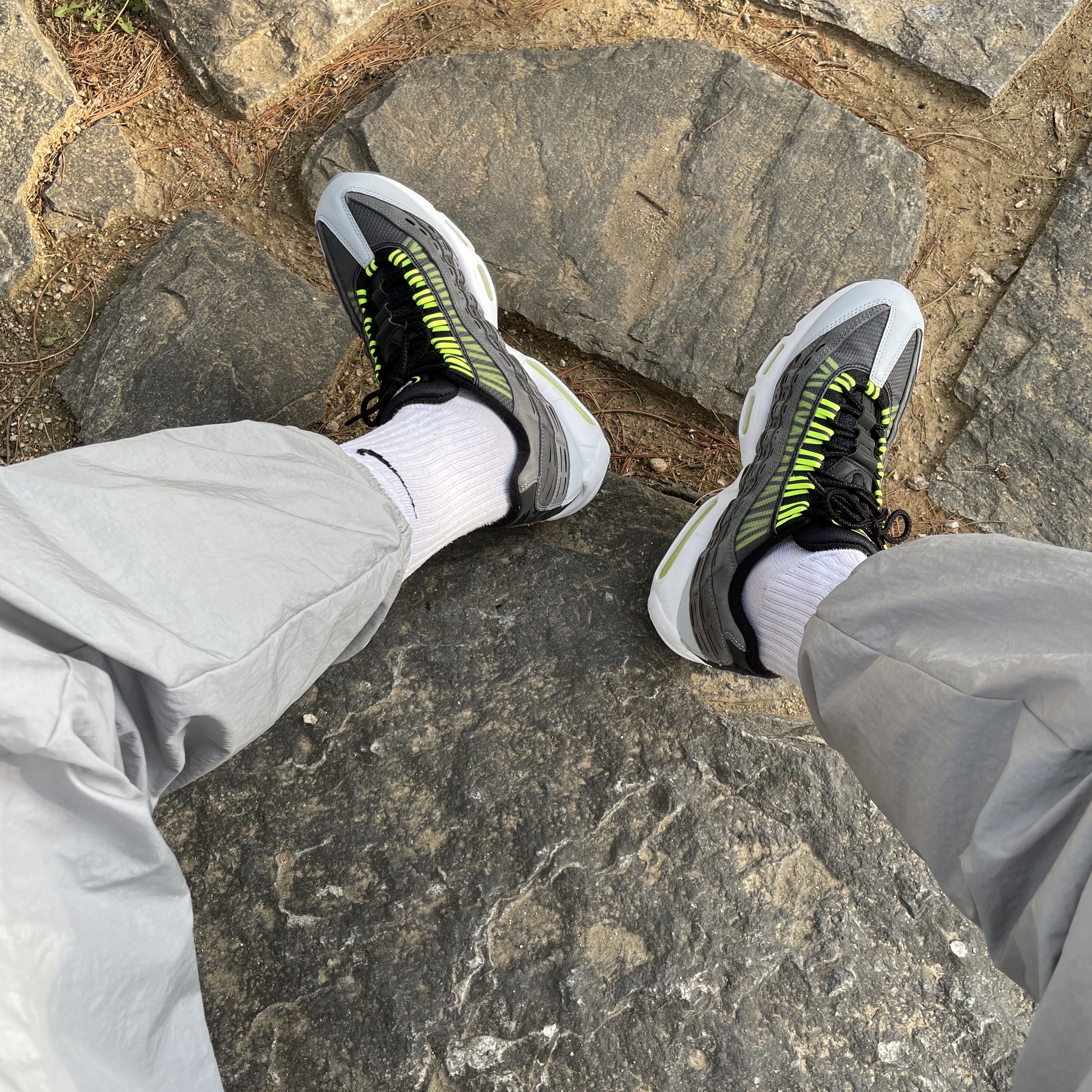 Nike x Kim Jones Air Max 95 Volt 착용 스타일