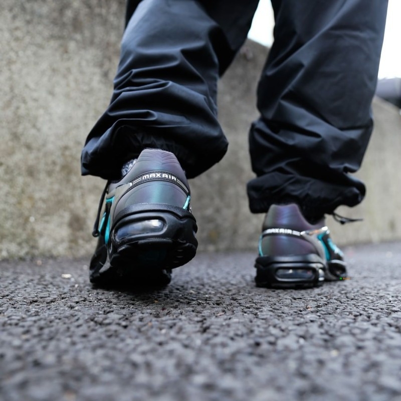 Nike x Skepta Air Max Tailwind 5 Chrome Blue 착용 스타일 - 4