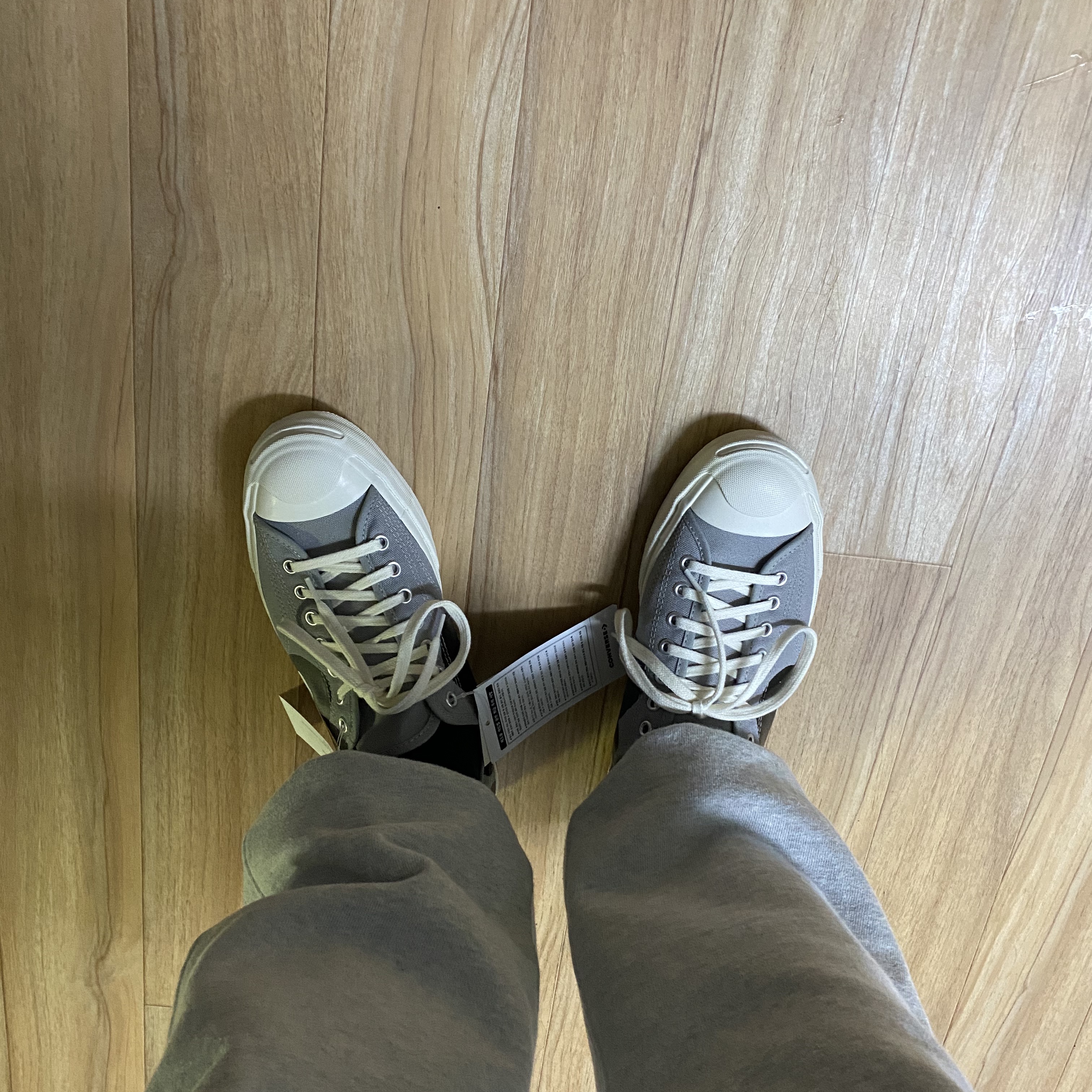 Converse x Play Comme des Garcons Jack Purcell Drizzle Black 착용 스타일 - 1