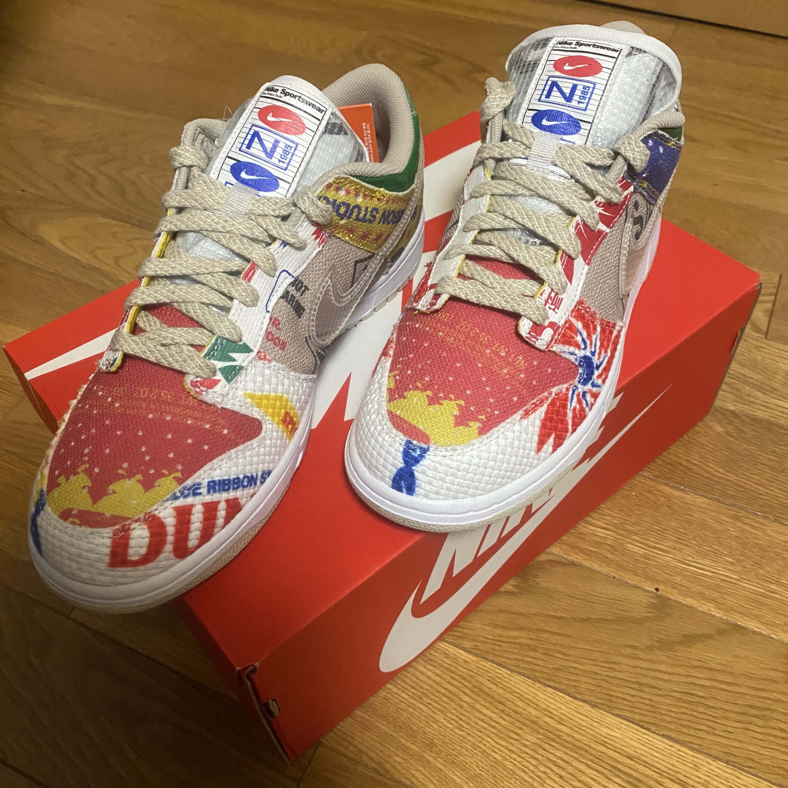Nike Dunk Low SP City Market 착용 스타일 - 4