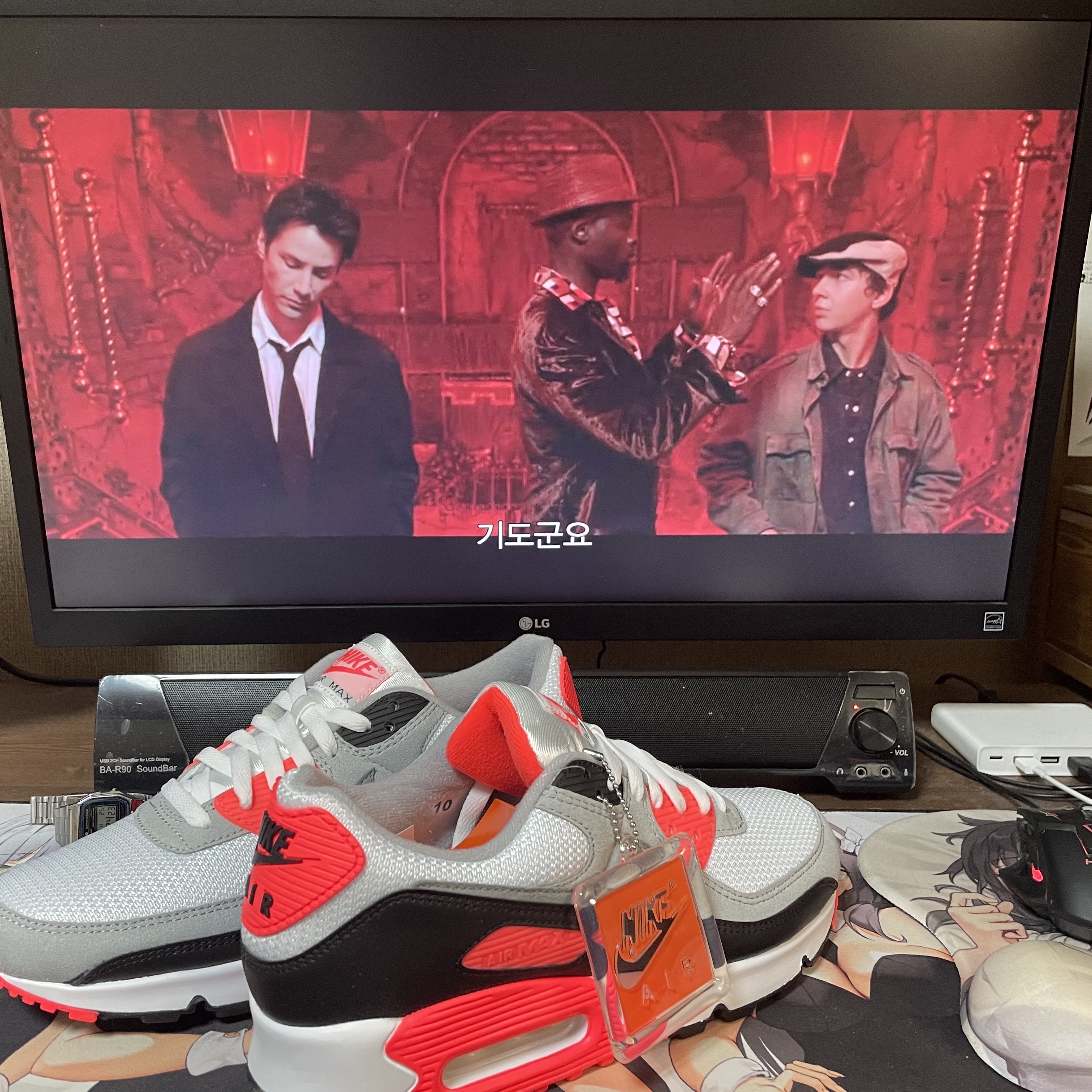 Nike Air Max 90 OG Infrared 2015 ์ฐฉ์ฉ ์คํ์ผ