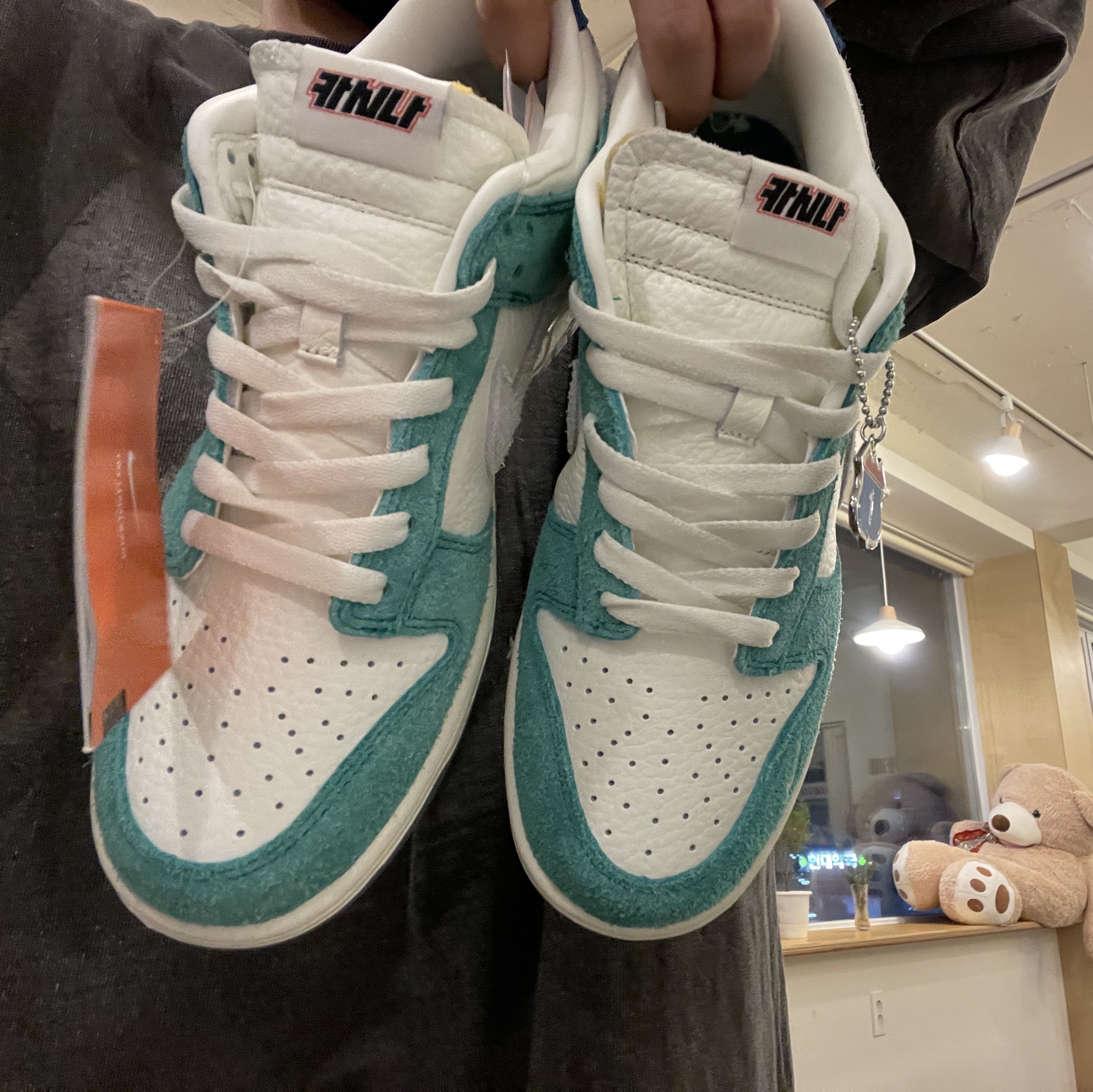 Nike x Kasina Dunk Low Road Sign - Kasina Exclusive 착용 스타일