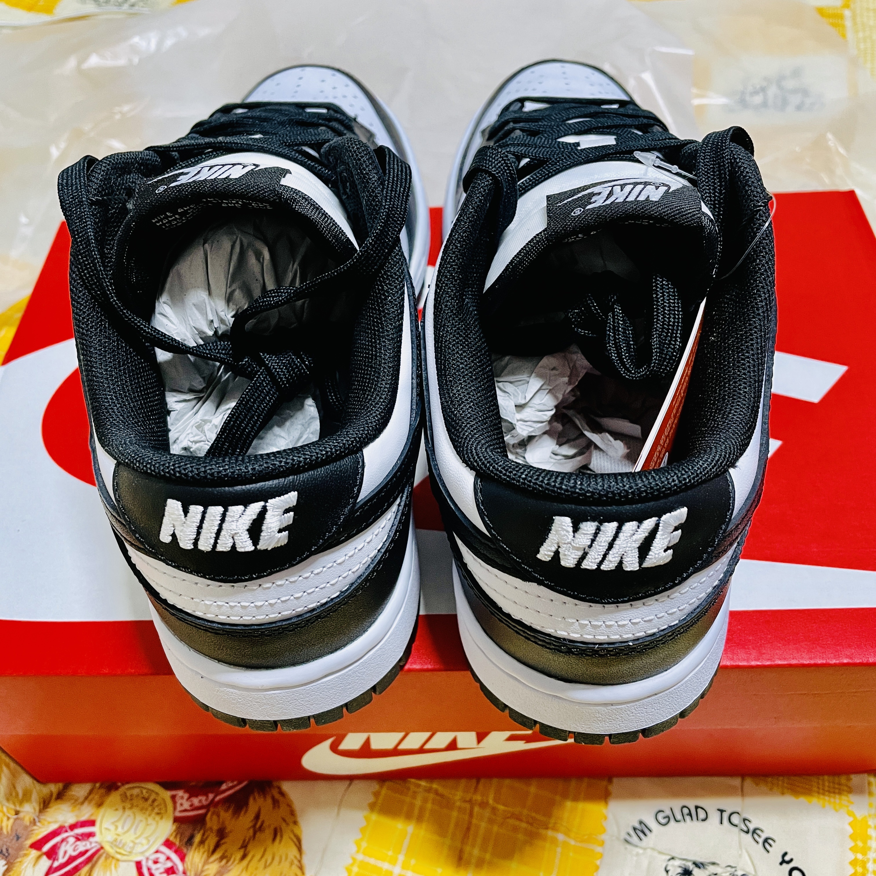 Nike Dunk Low Retro Black 착용 스타일 - 4