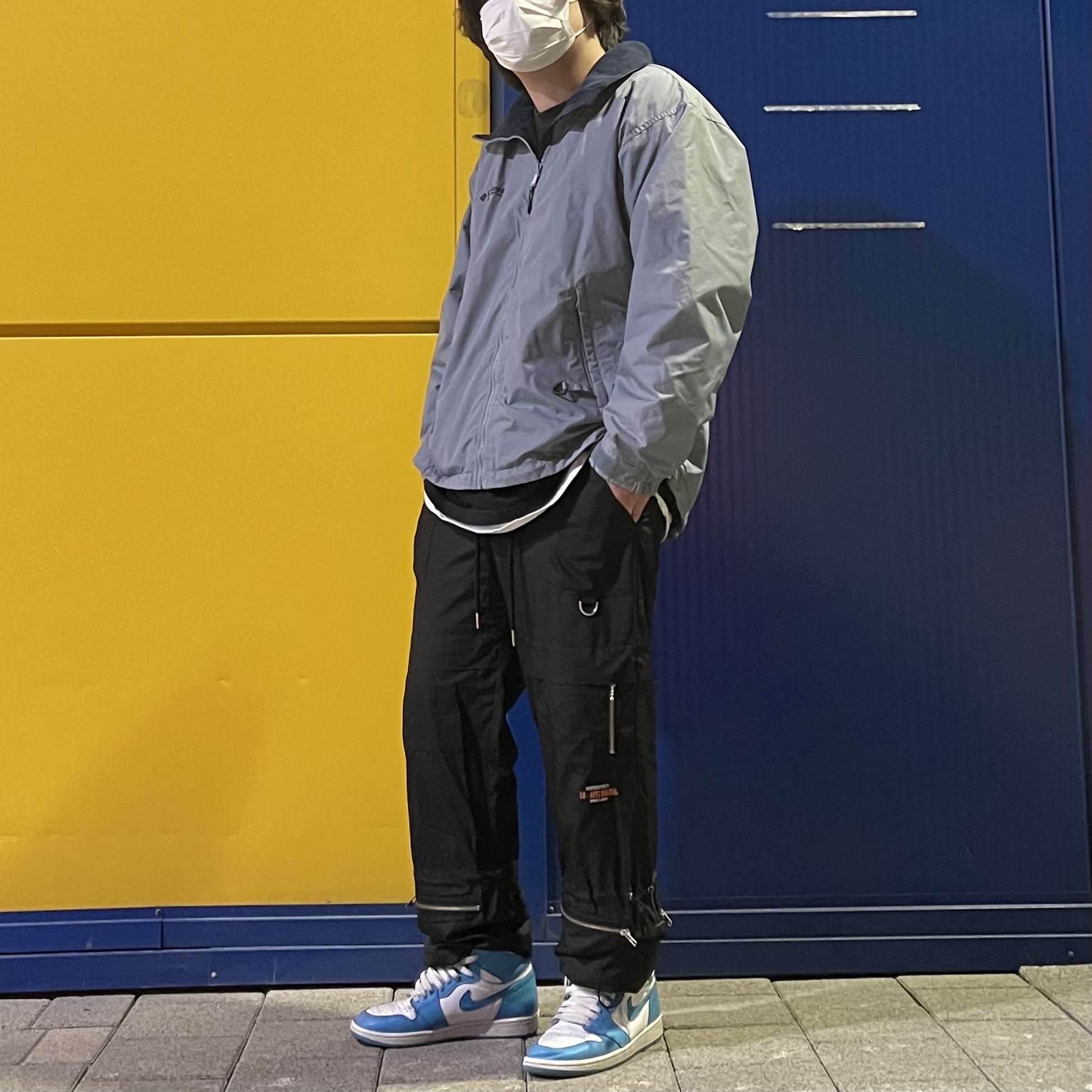 Jordan 1 Retro UNC 착용 스타일