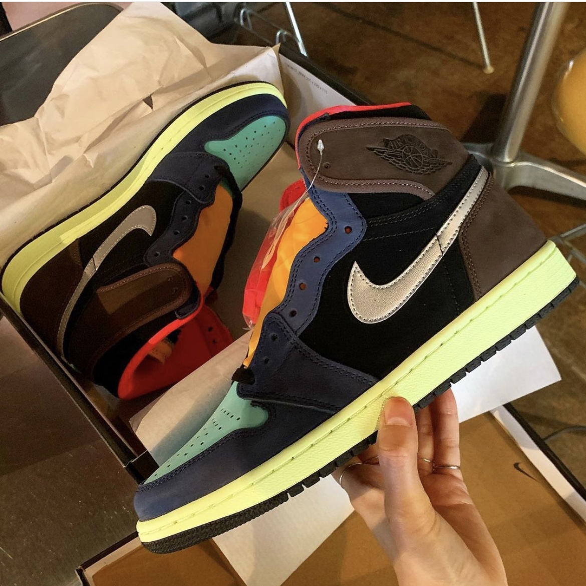 Jordan 1 Retro High Baroque Brown 착용 스타일