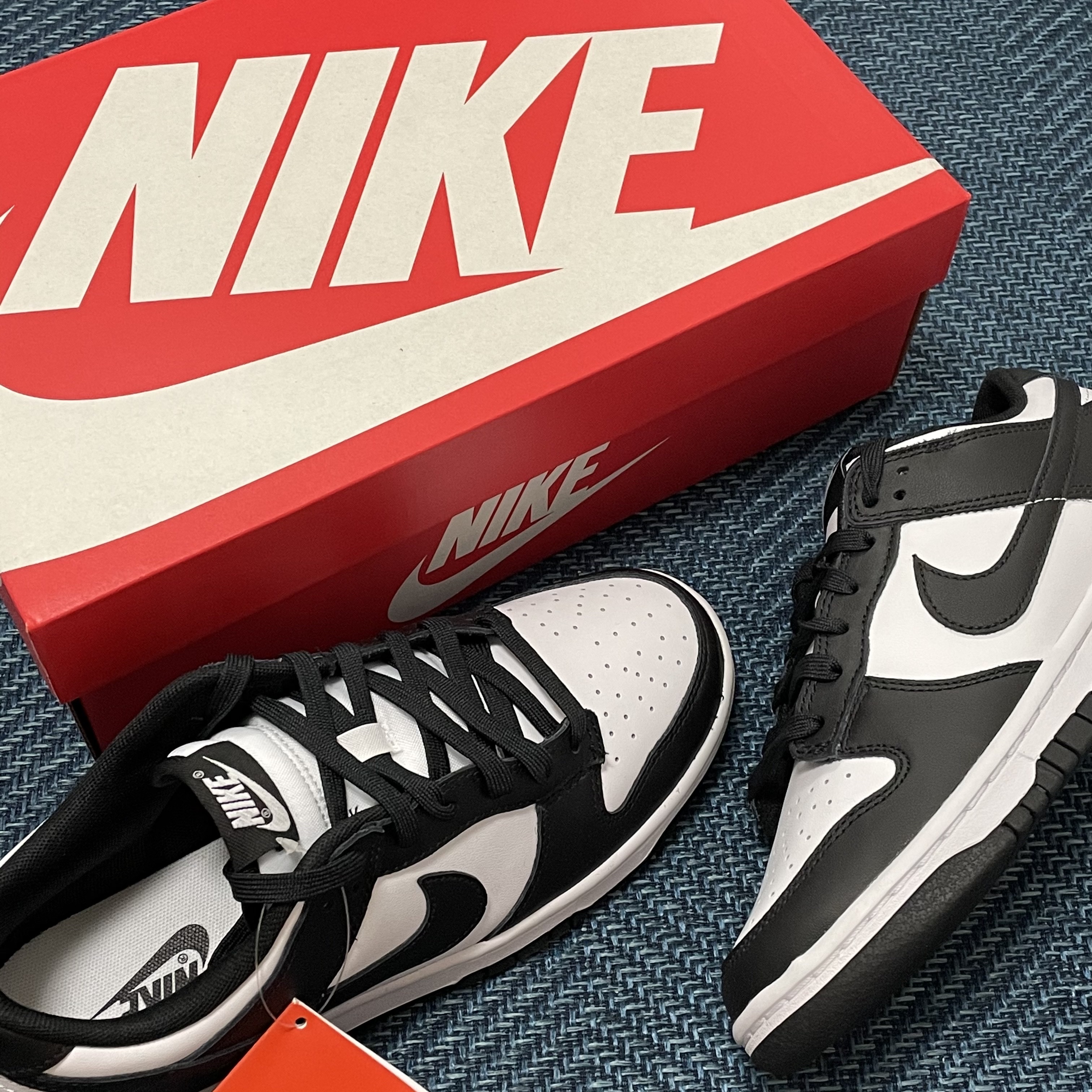 Nike Dunk Low Retro Black 착용 스타일