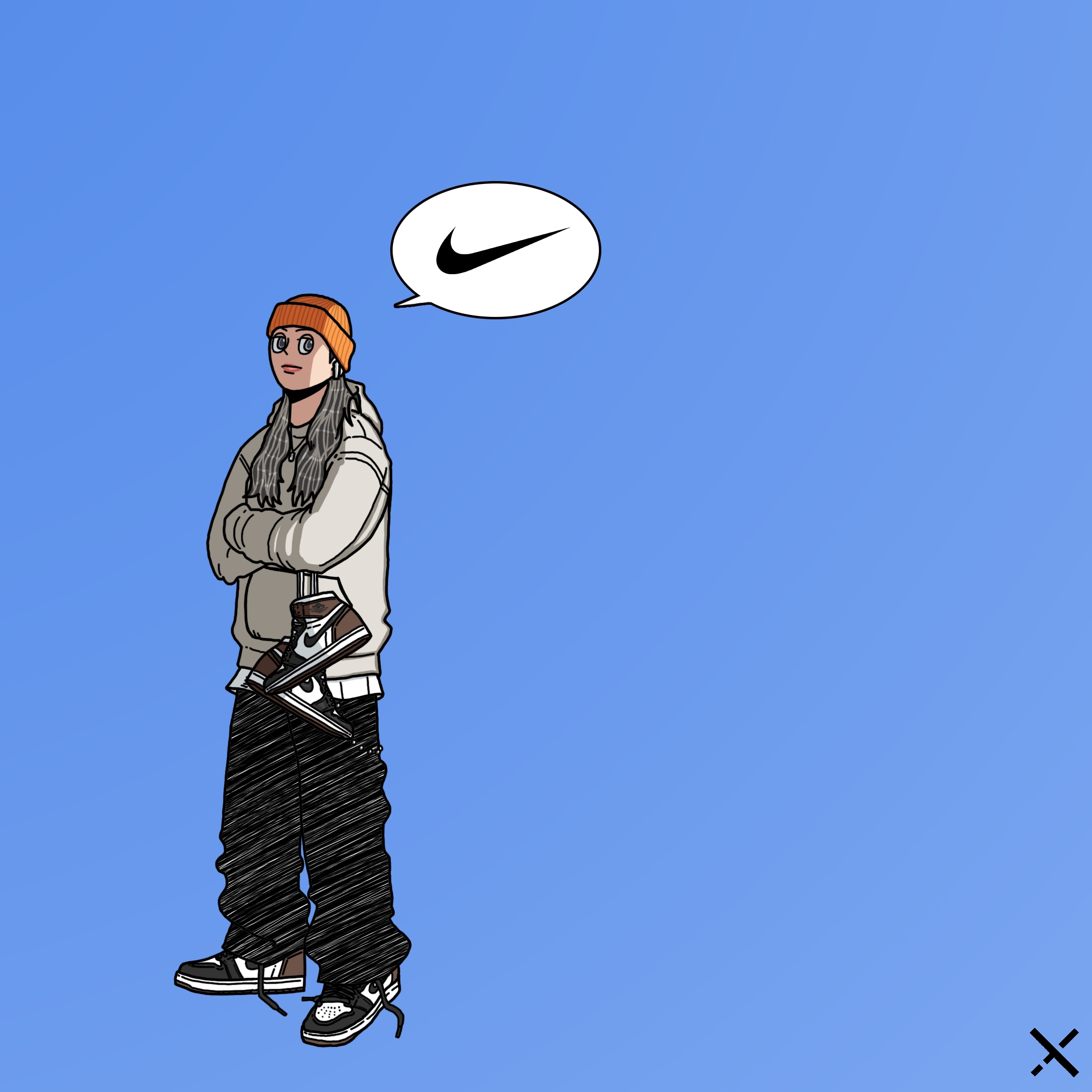 Jordan 1 Retro High OG Black Mocha 착용 스타일