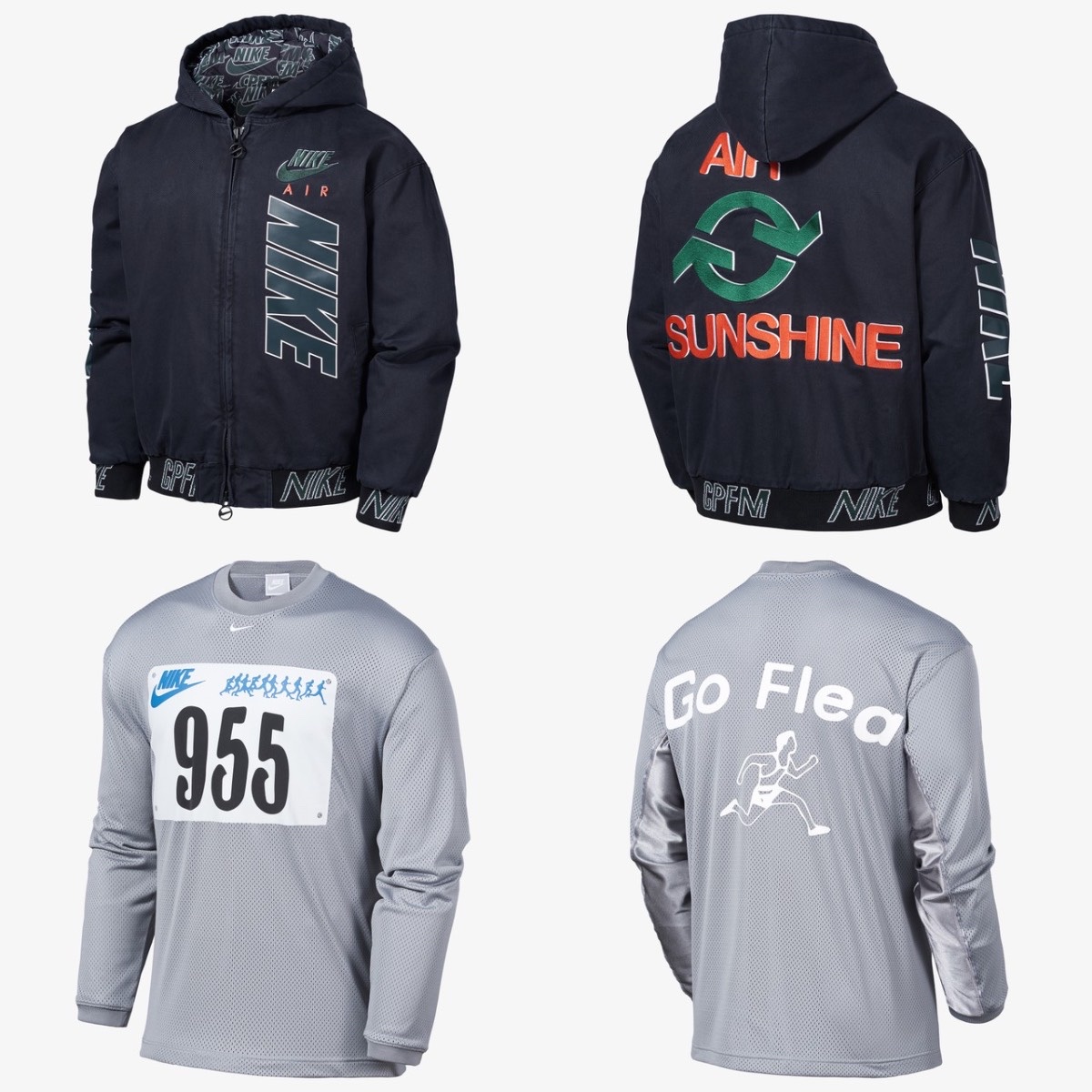 Nike x Cactus Plant Flea Market S/S Jersey Green - Asia, Nike x Cactus Plant Flea Market S/S Jersey Green - US/EU μ°©μ© μ€νμΌ - 3