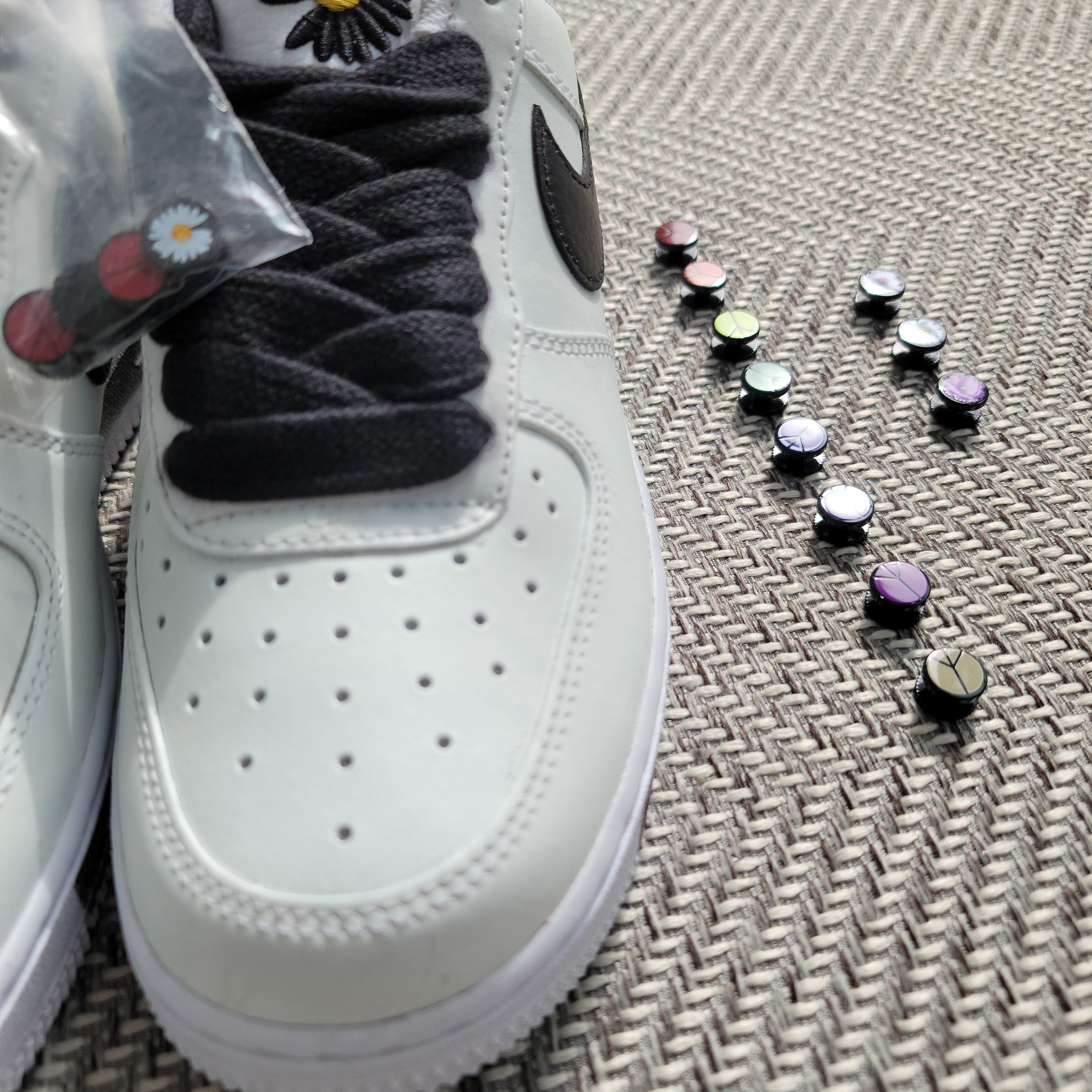 Nike x Peaceminusone Air Force 1 Low Para-Noise 2.0 착용 스타일 - 2
